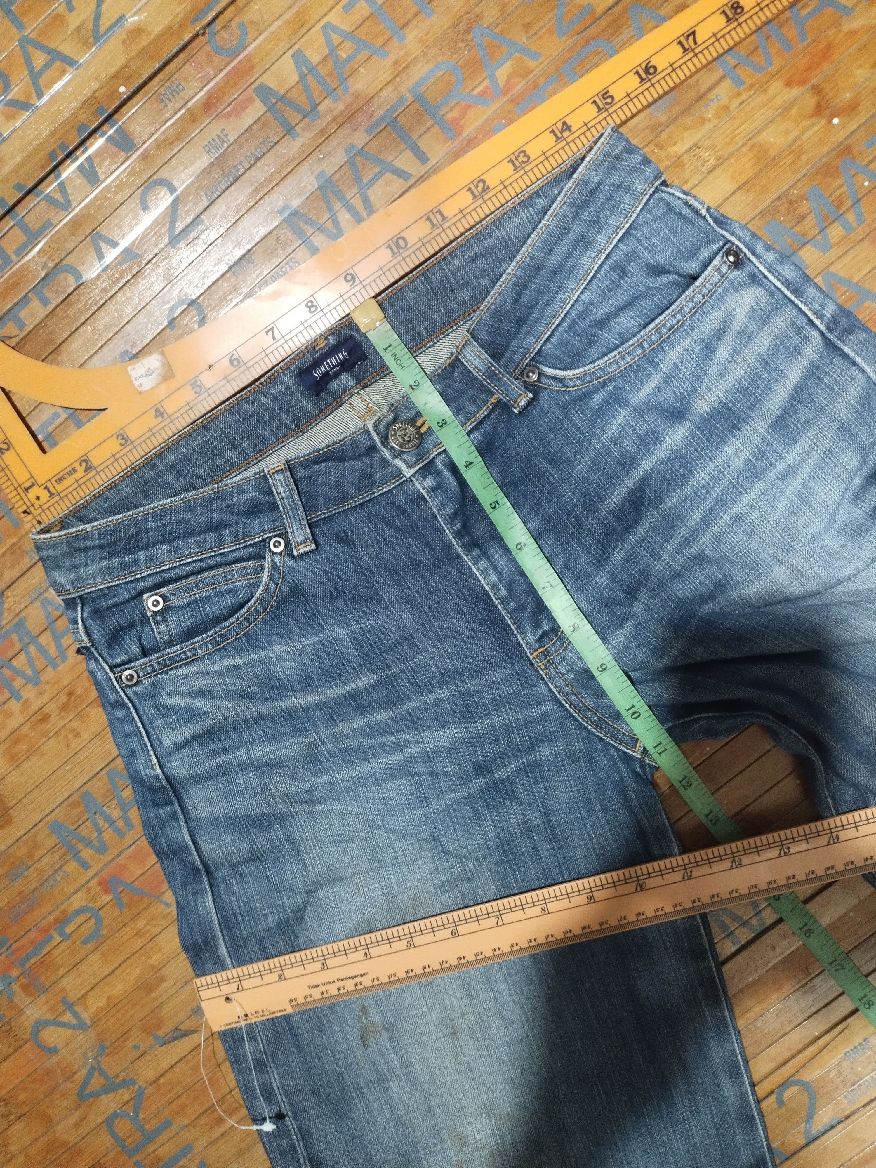 Edwin × Japanese Brand × Vintage Jeans Edwin Something Sz 30" Size 30" / US 8 / IT 44 - 3 Thumbnail