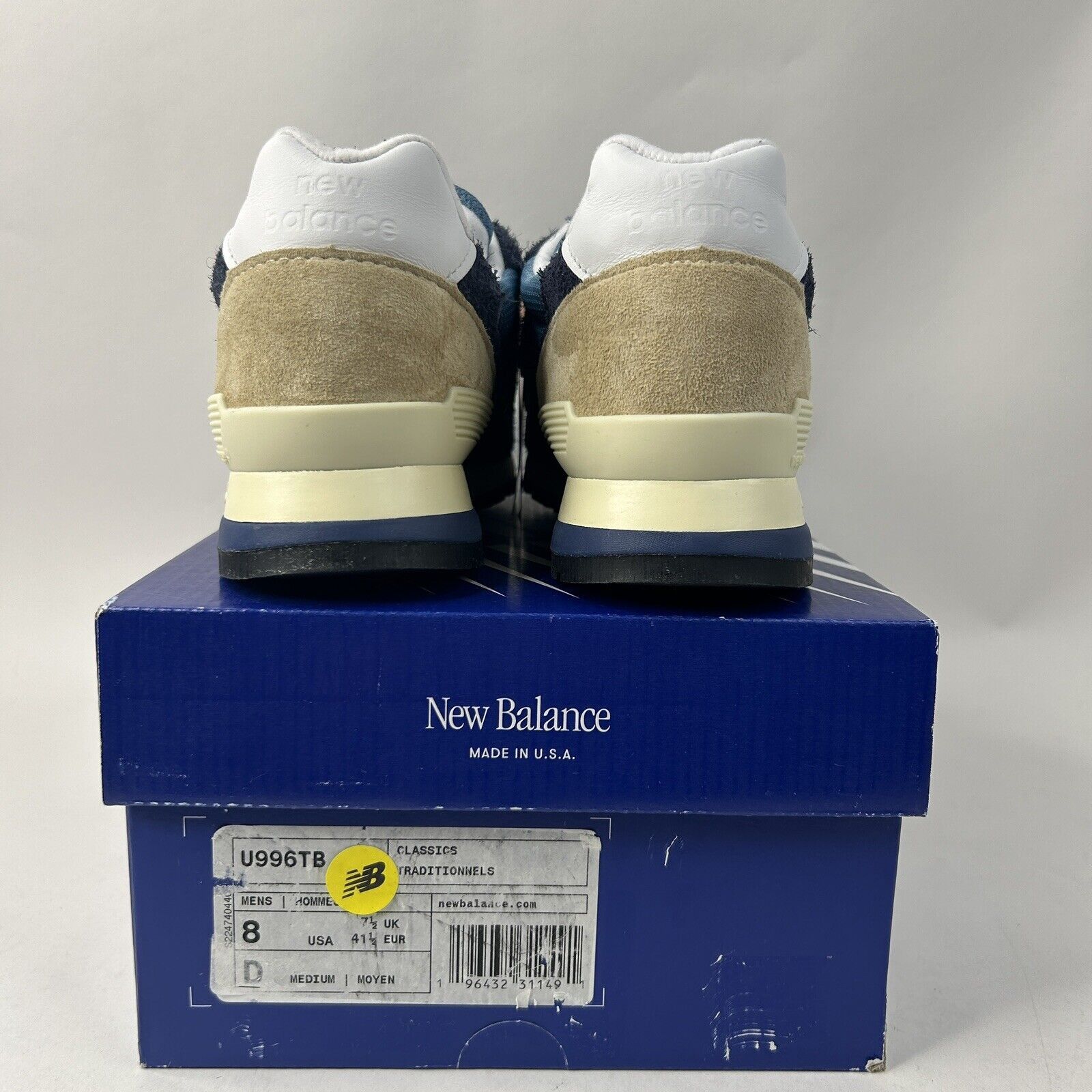 New Balance New Balance 996 X Teddy Santis “Navy” 2024 Size US 8 / EU 41 - 4 Thumbnail
