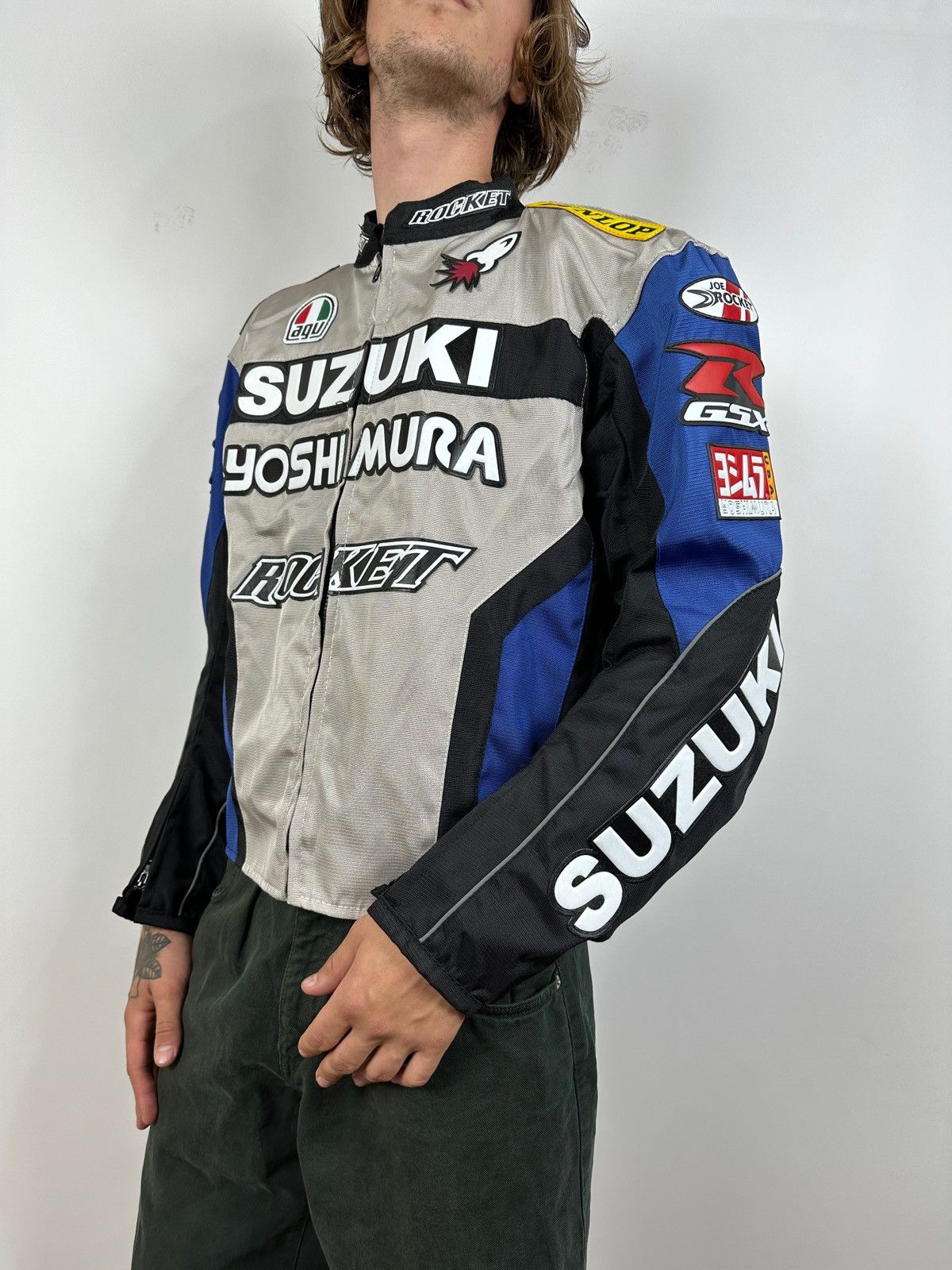 Biker Jacket Suzuki Yoshimura Jacket Joe Rocket SUZUKI GSXR Moto