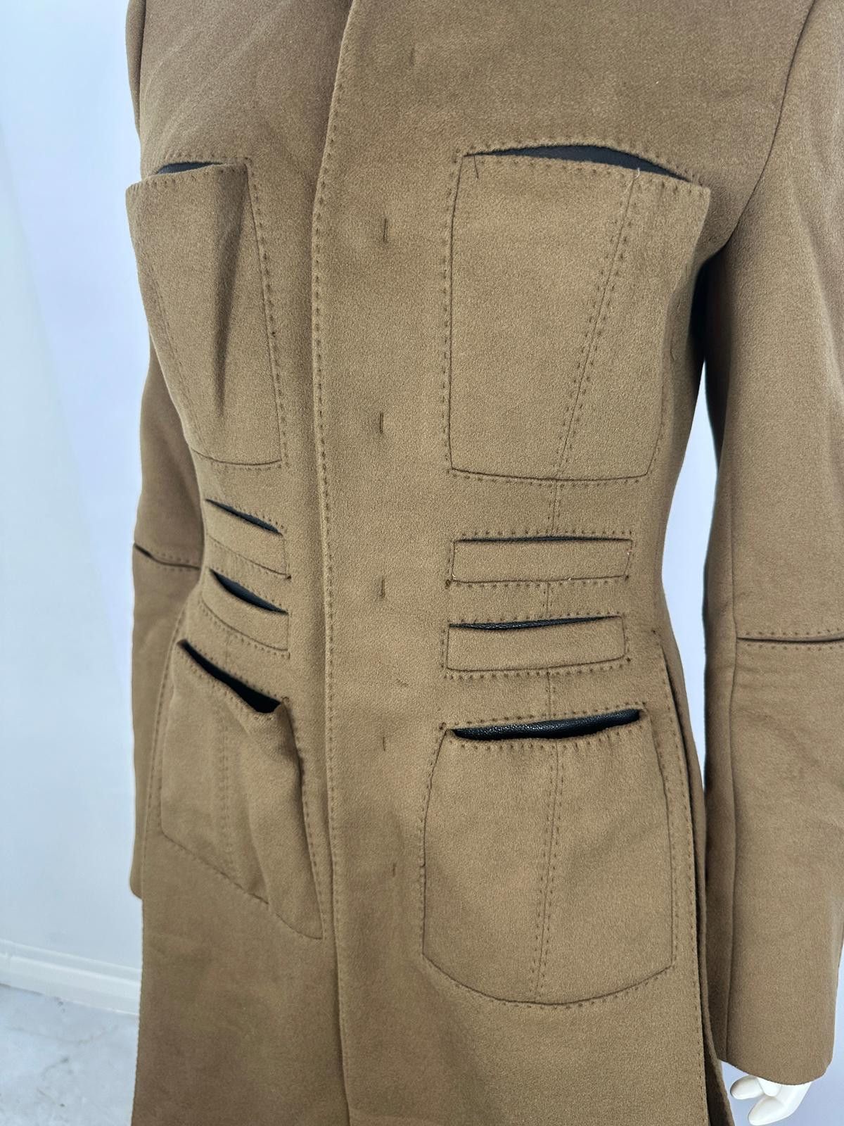 Jean Paul Gaultier Jean Paul Gaultier Utility Pocket Cashmere Wool Coat Size S / US 4 / IT 40 - 8 Thumbnail