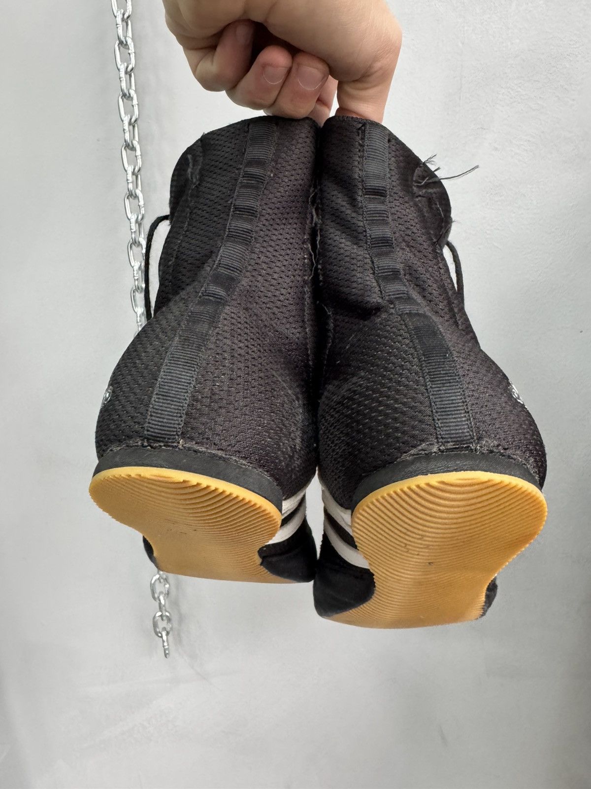 Adidas Adidas Y-3 style boxing moto fashion boots shoes y2k Size US 11.5 / EU 44-45 - 6 Thumbnail