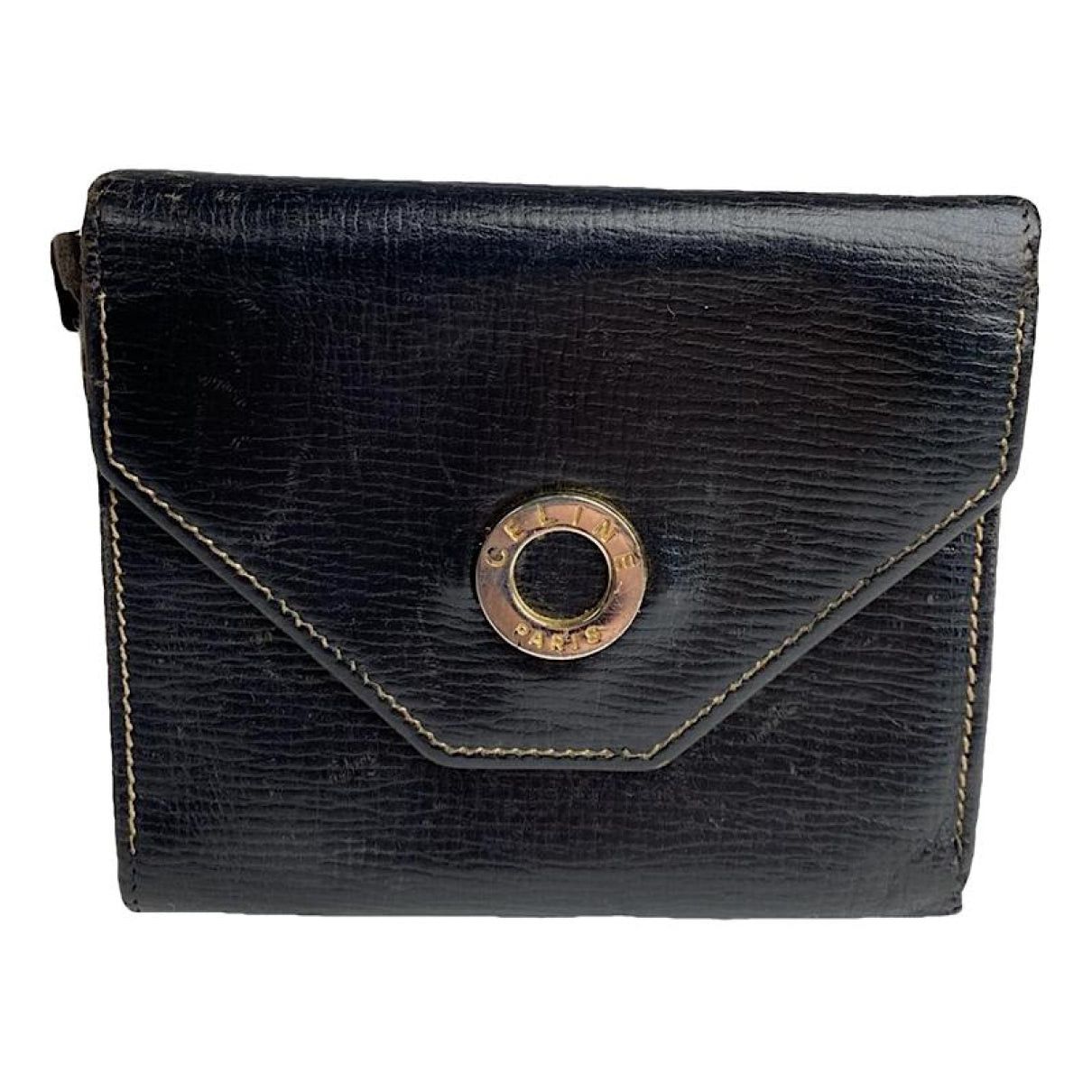 Celine Triomphe Black Leather Wallet Size ONE SIZE - 1 Thumbnail