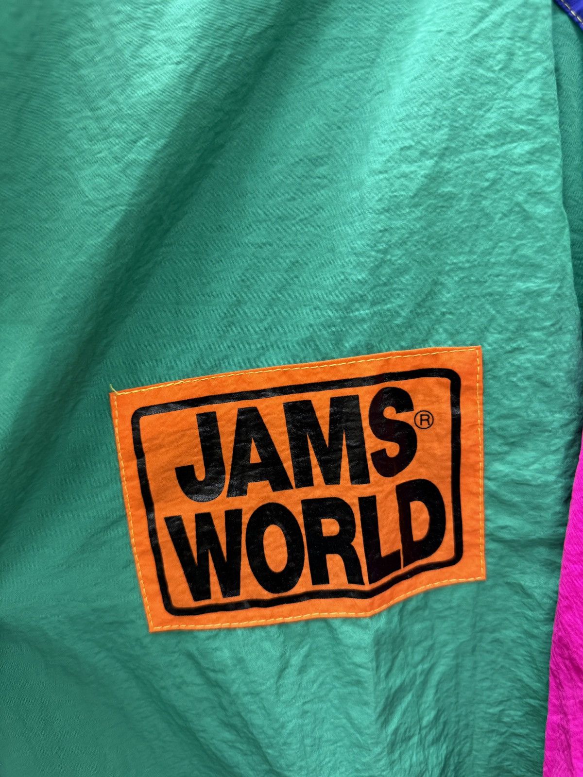 Jams World 🔥🔥🔥ARCHIVE VINTAGE JAMS WORLD COOUR BLOCK LIGHT JACKET Size US L / EU 52-54 / 3 - 12 Thumbnail