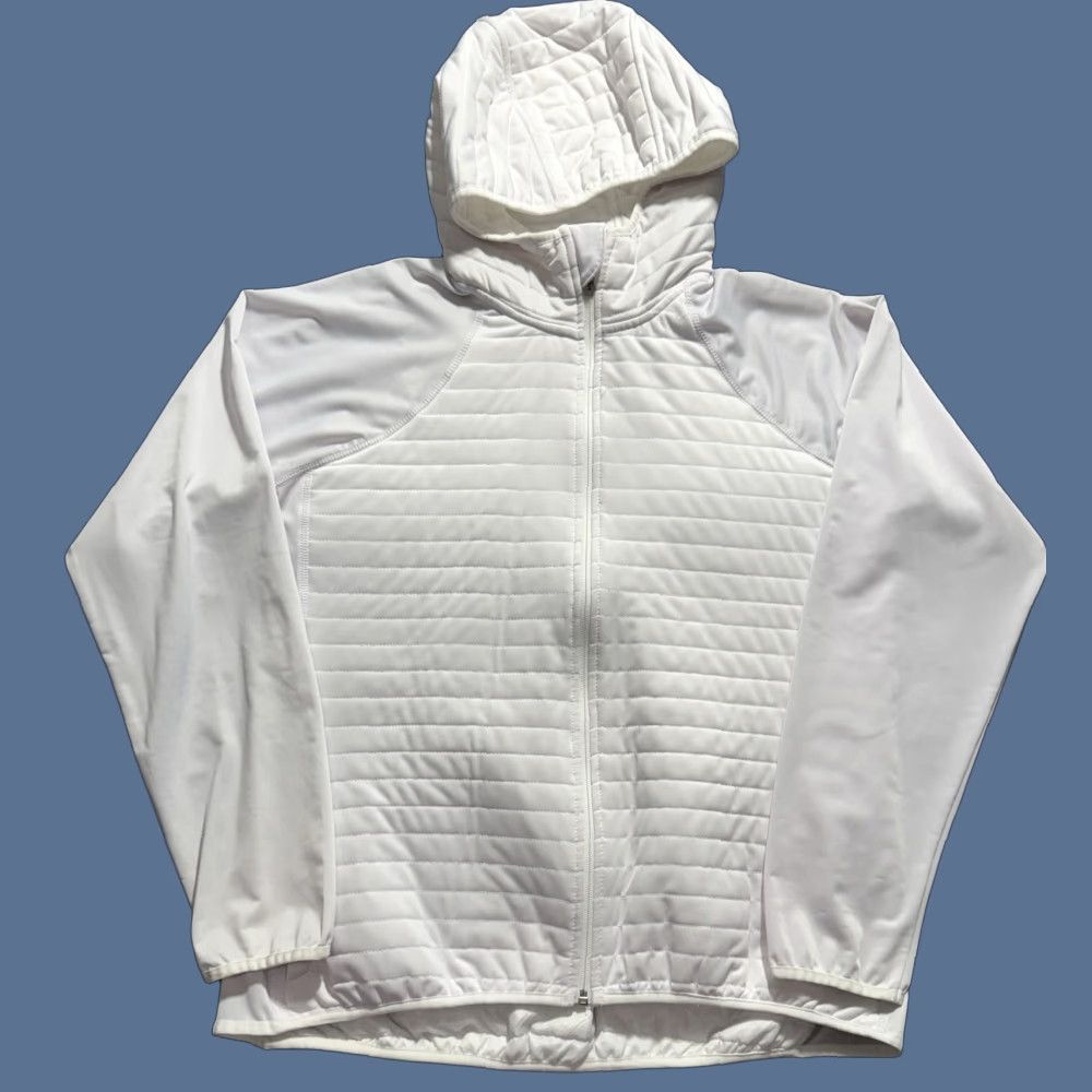 Vintage ZYIA Active Solitude Jacket White 3XL Hooded Full Zip Women’s Pockets Size 3XL Regular Jacket Women Size XXL / US 16-18 / IT 52-54 - 1 Thumbnail