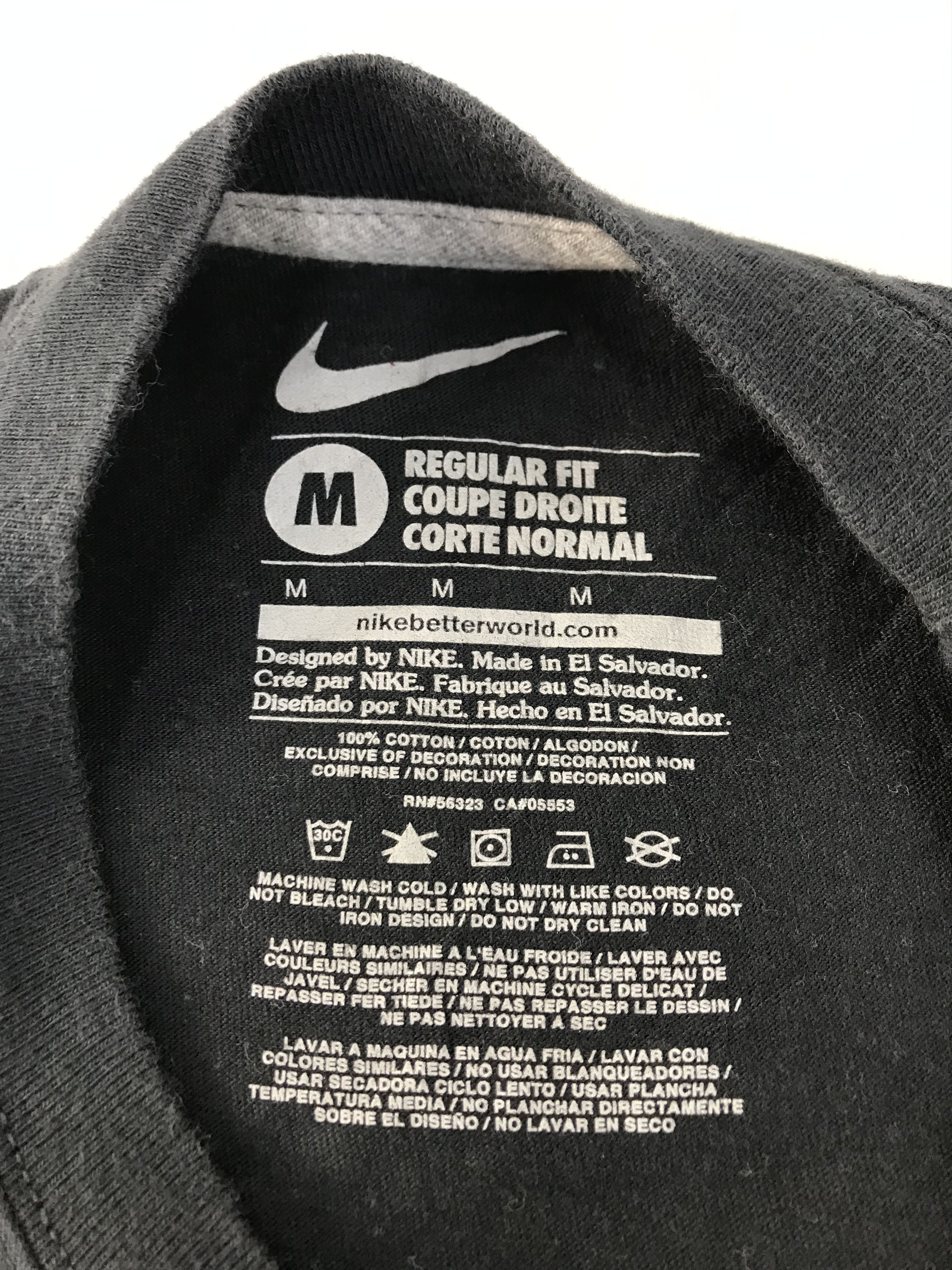 Nike Nike Swoosh Big Logo Printed Tee T-shirt Unisex Wear Size US M / EU 48-50 / 2 - 4 Thumbnail