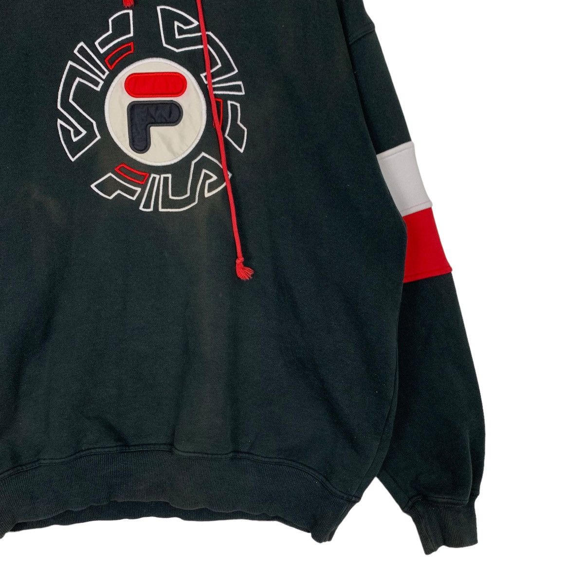 Fila 90's FILA Embroidery Big Logo Pullover Hoodies #0951-C42 Size US L / EU 52-54 / 3 - 7 Thumbnail