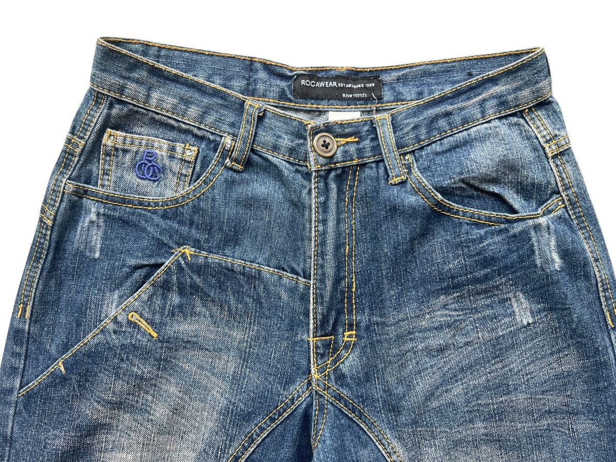 Rocawear Rocawear Wide Baggy Denim Jeans 29x29 Size US 29 - 6 Thumbnail