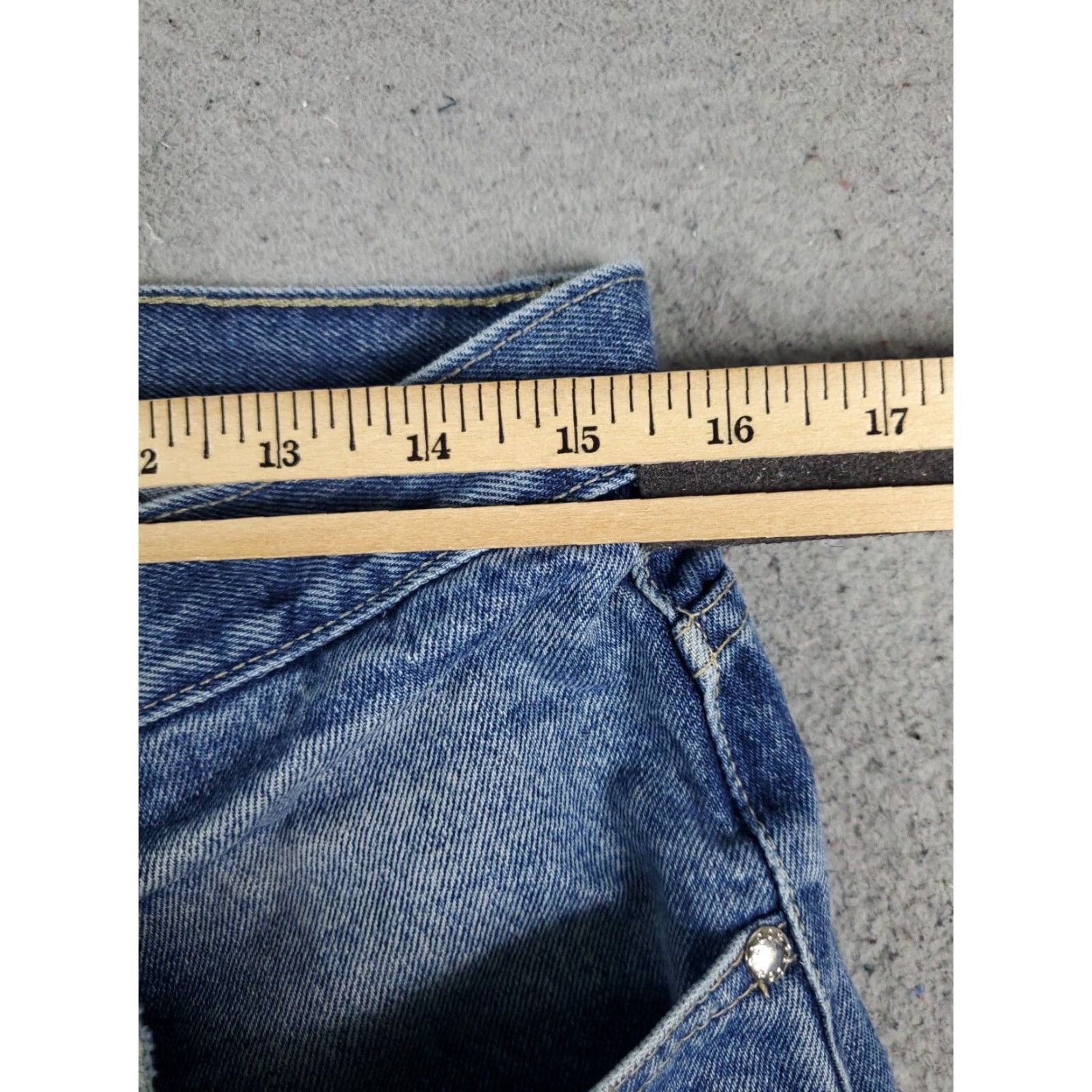 Vintage VINTAGE PACO Jeans Mens 33x32 Blue Straight Leg Denim Pants 90s Mens Size US 33 - 4 Thumbnail