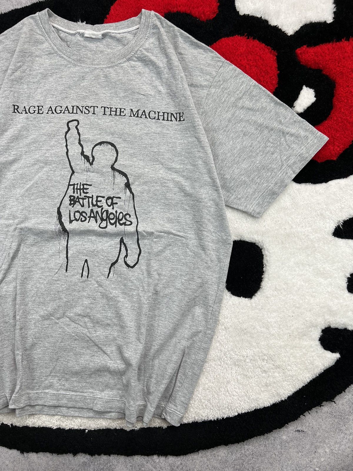 Band Tees Rage Against The Machine Battle Of LA Vintage Y2K Tee Shirt Size US M / EU 48-50 / 2 - 3 Thumbnail