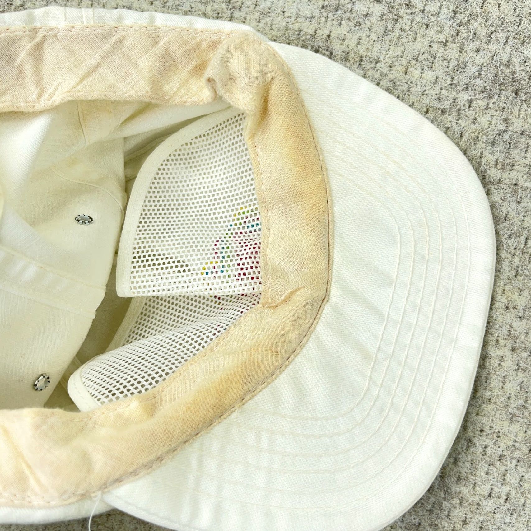 Vintage VINTAGE Universal Studios Hollywood Hat Baseball Cap One Size White 90s Era US Made Outdoor Mens Hats Size ONE SIZE - 7 Thumbnail