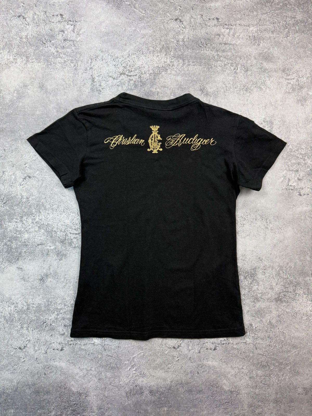 Christian Audigier Vintage Ed Hardy by Christian Audigier Big Logo Y2K T-Shirt Size M / US 6-8 / IT 42-44 - 11 Thumbnail