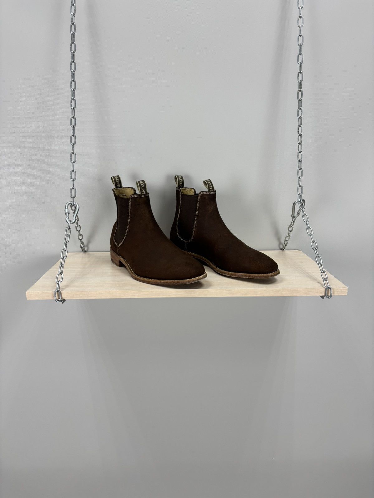 Barker Mens shoes Barker England Size 8 Color Brown Size US 8 / EU 41 - 1 Thumbnail