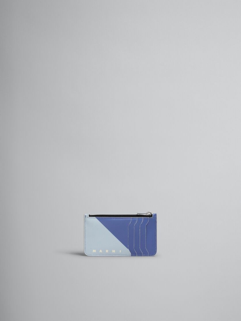 Marni o1f1d3z0725 Size: OS / Tribeca Card Case in Purple & Blue Size ONE SIZE - 1 Thumbnail