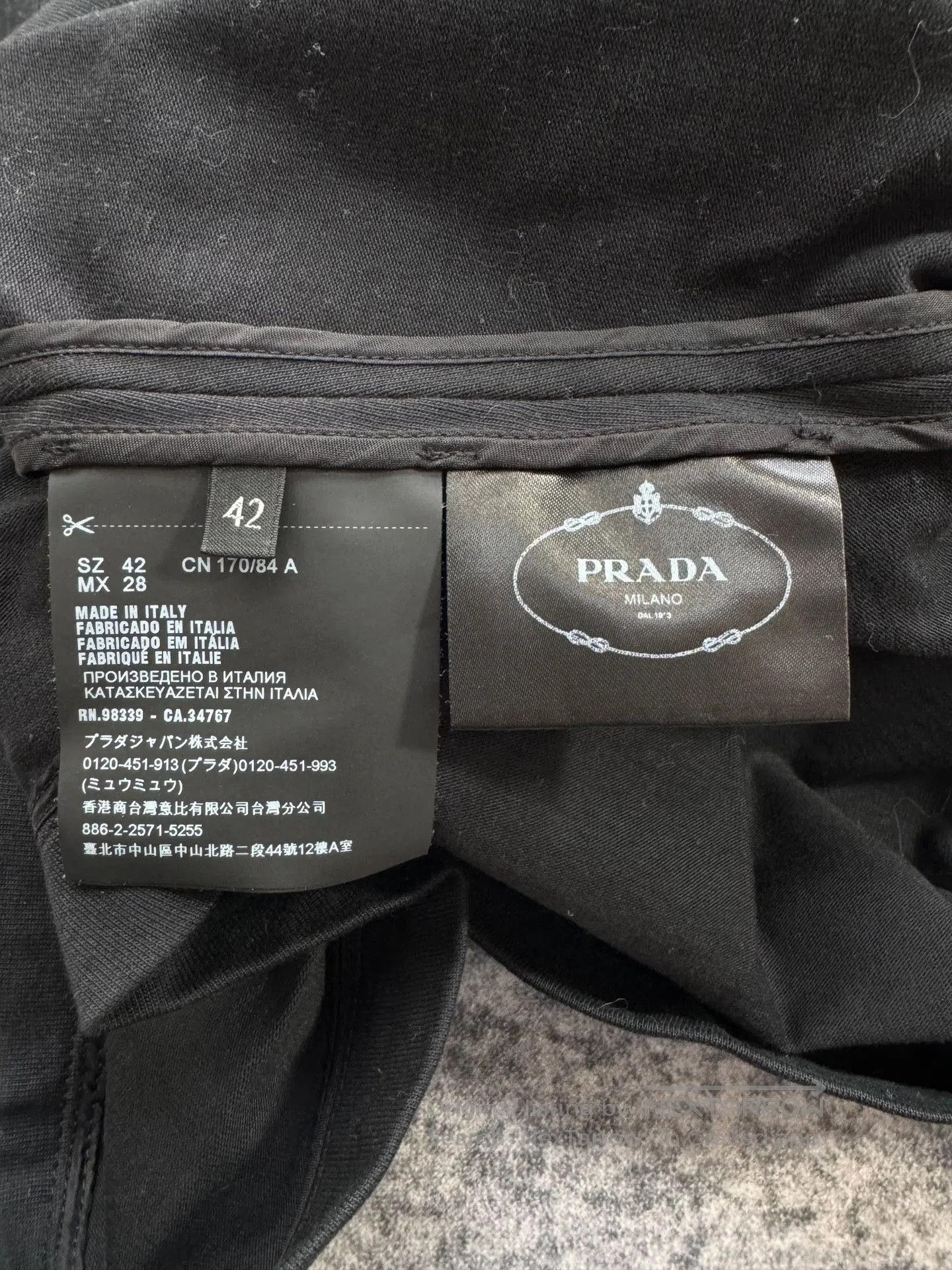 Prada Prada Black Bow Vest Dress. Size M / US 6-8 / IT 42-44 - 6 Thumbnail