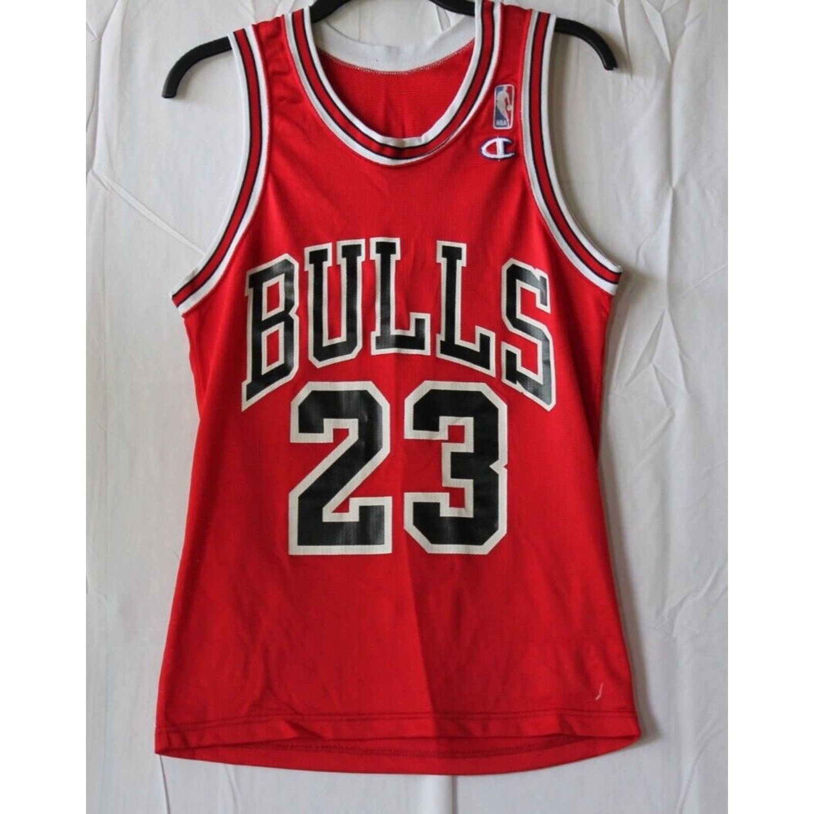 Champion Men's Champion Chicago Bulls Michael Jordan #23 Red Jersey Size US S / EU 44-46 / 1 - 1 Thumbnail