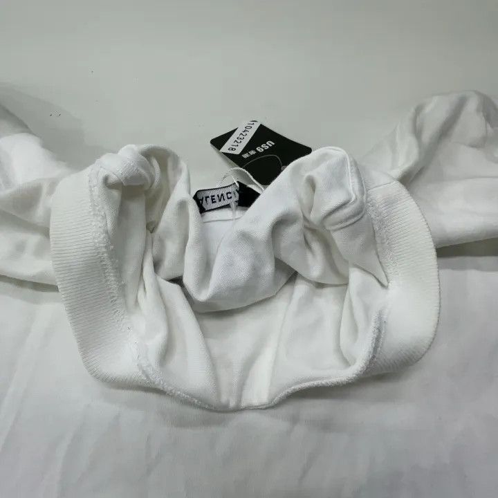 Balenciaga Balenciaga Balenciaga Crew Neck White Short Sleeve TShirt Size US L / EU 52-54 / 3 - 1 Thumbnail