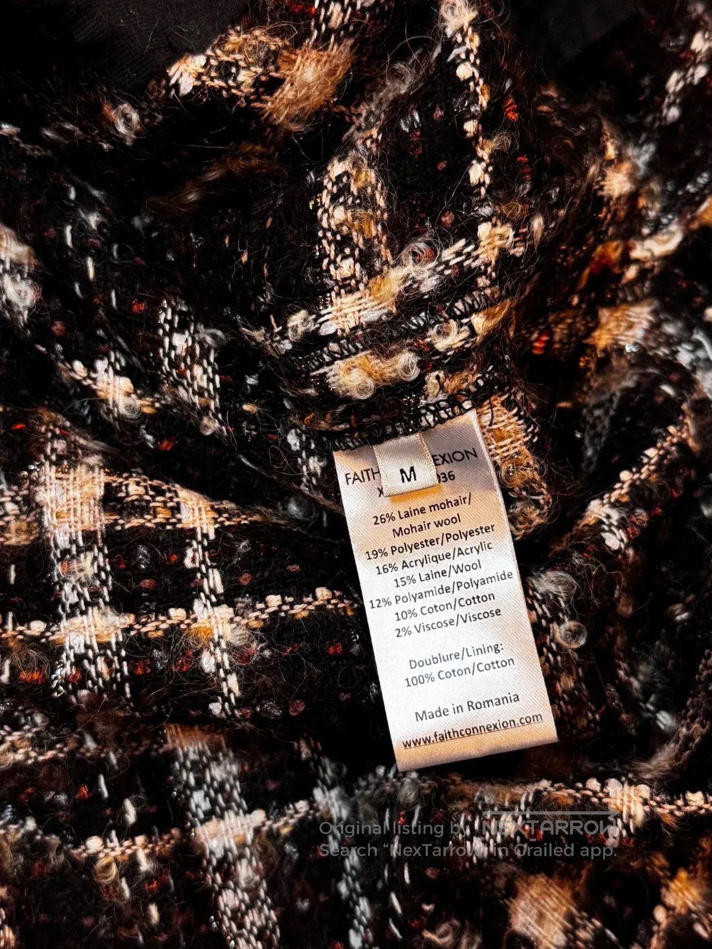 Faith Connexion Faith Connexion Wool Blend Shirt Coat. Size US M / EU 48-50 / 2 - 5 Thumbnail