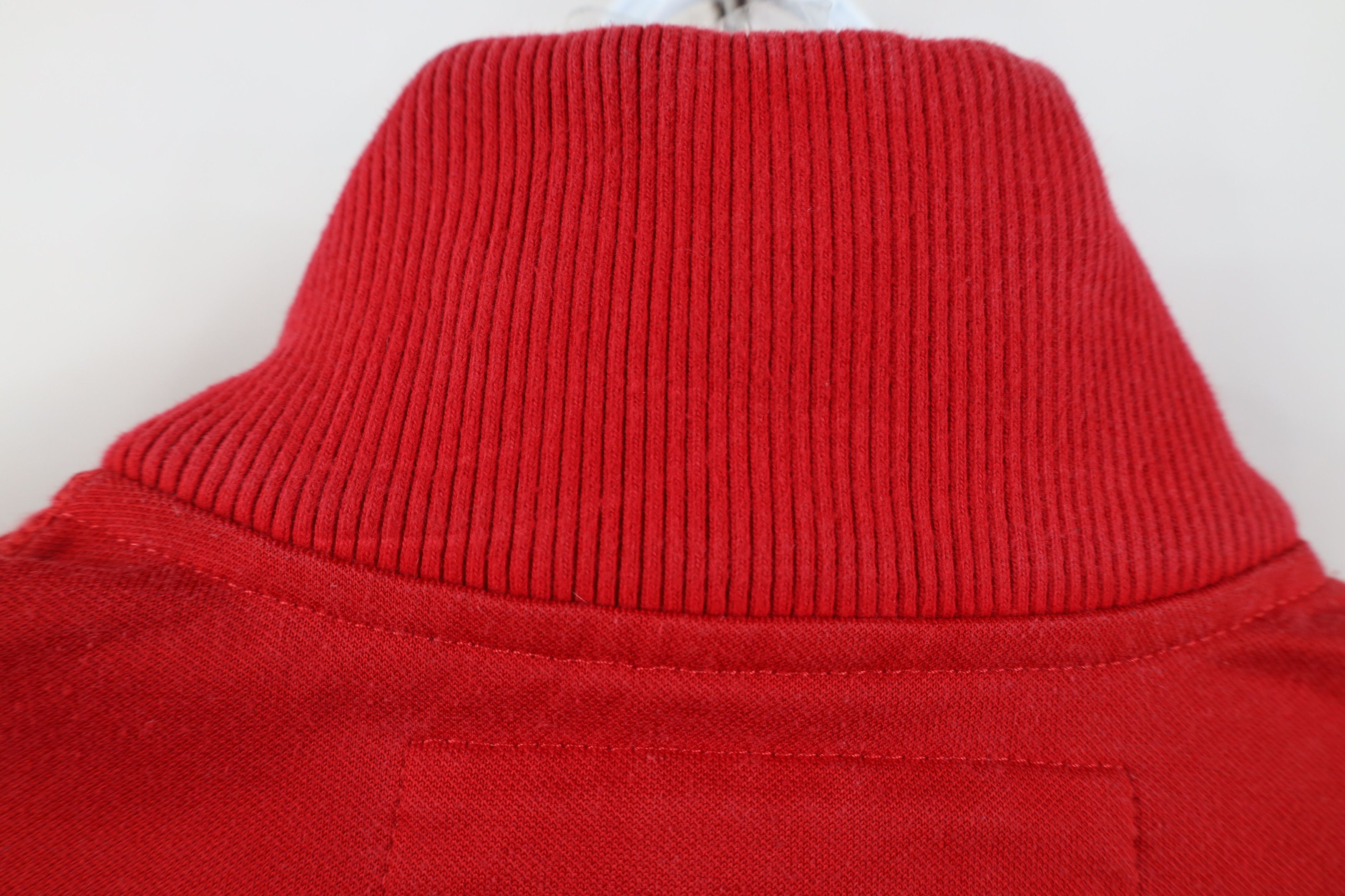 Vintage Vintage 90s Y2K Muscle 1/4 Half Zip Pullover Sweatshirt Size US S / EU 44-46 / 1 - 12 Thumbnail