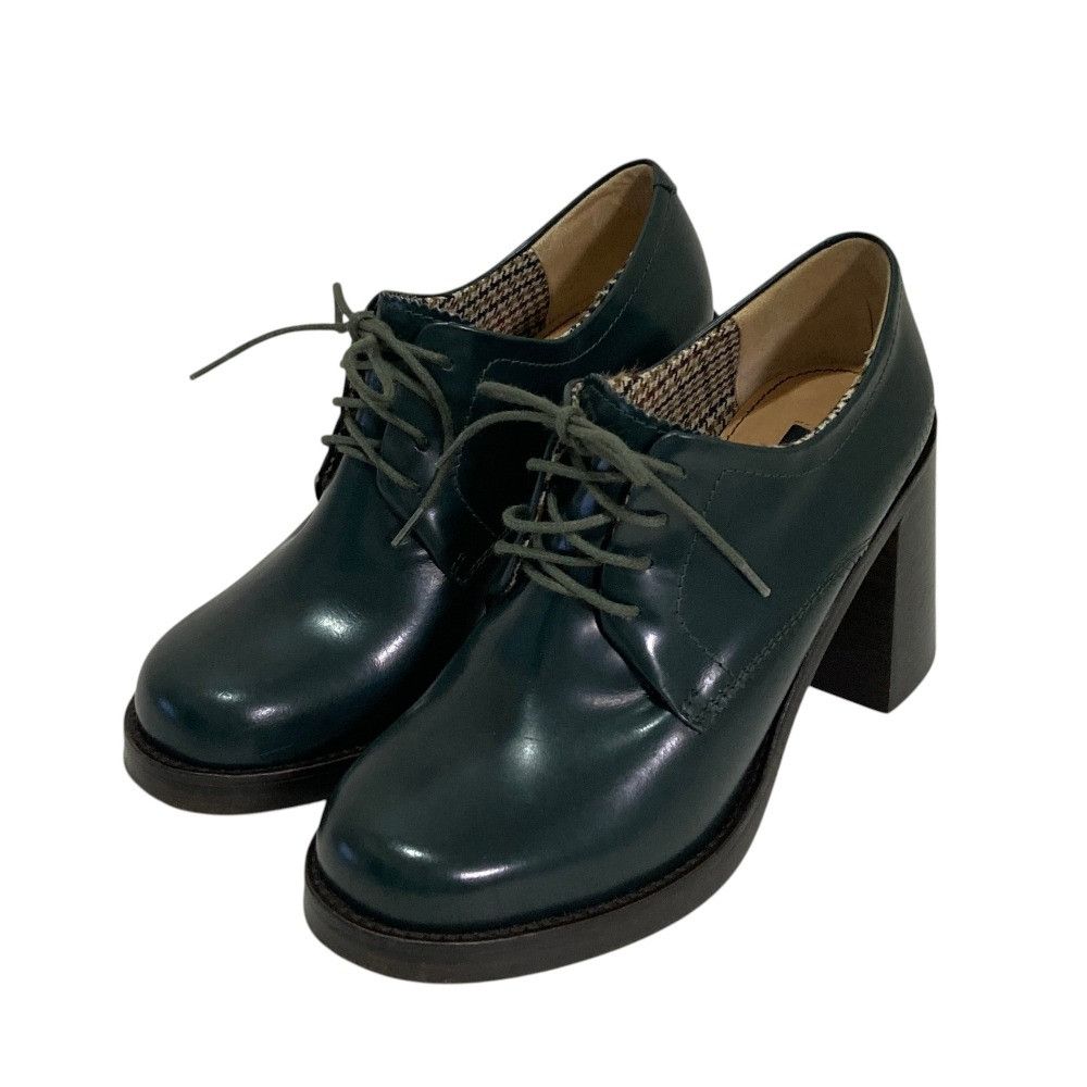 Dsquared2 Dsquared2 Dsquared2 Lace Up Chunky Heel Short Boots Leather Shoes DUTY FREE for USA Size ONE SIZE - 1 Thumbnail