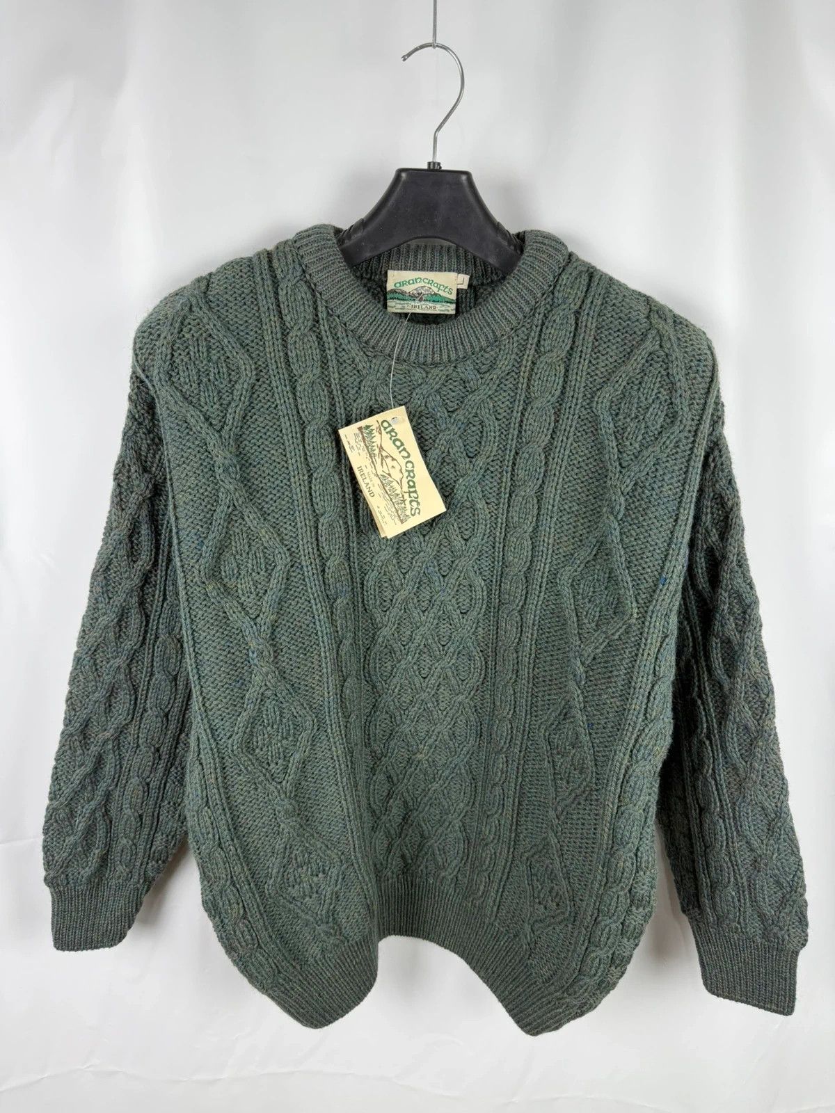 Aran Crafts Aran Crafts Ireland Wool Sweater Men size L Size US L / EU 52-54 / 3 - 1 Thumbnail