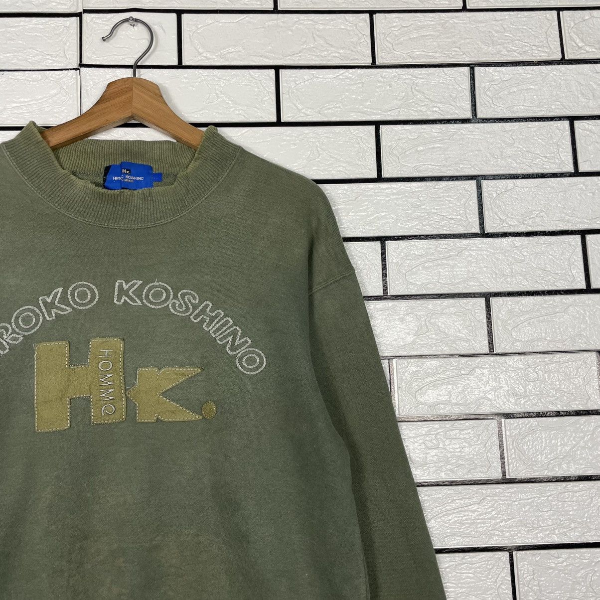 Hiroko Koshino Homme Hiroko Koshino Homme Big Logo Sweatshirt Size US M / EU 48-50 / 2 - 5 Thumbnail
