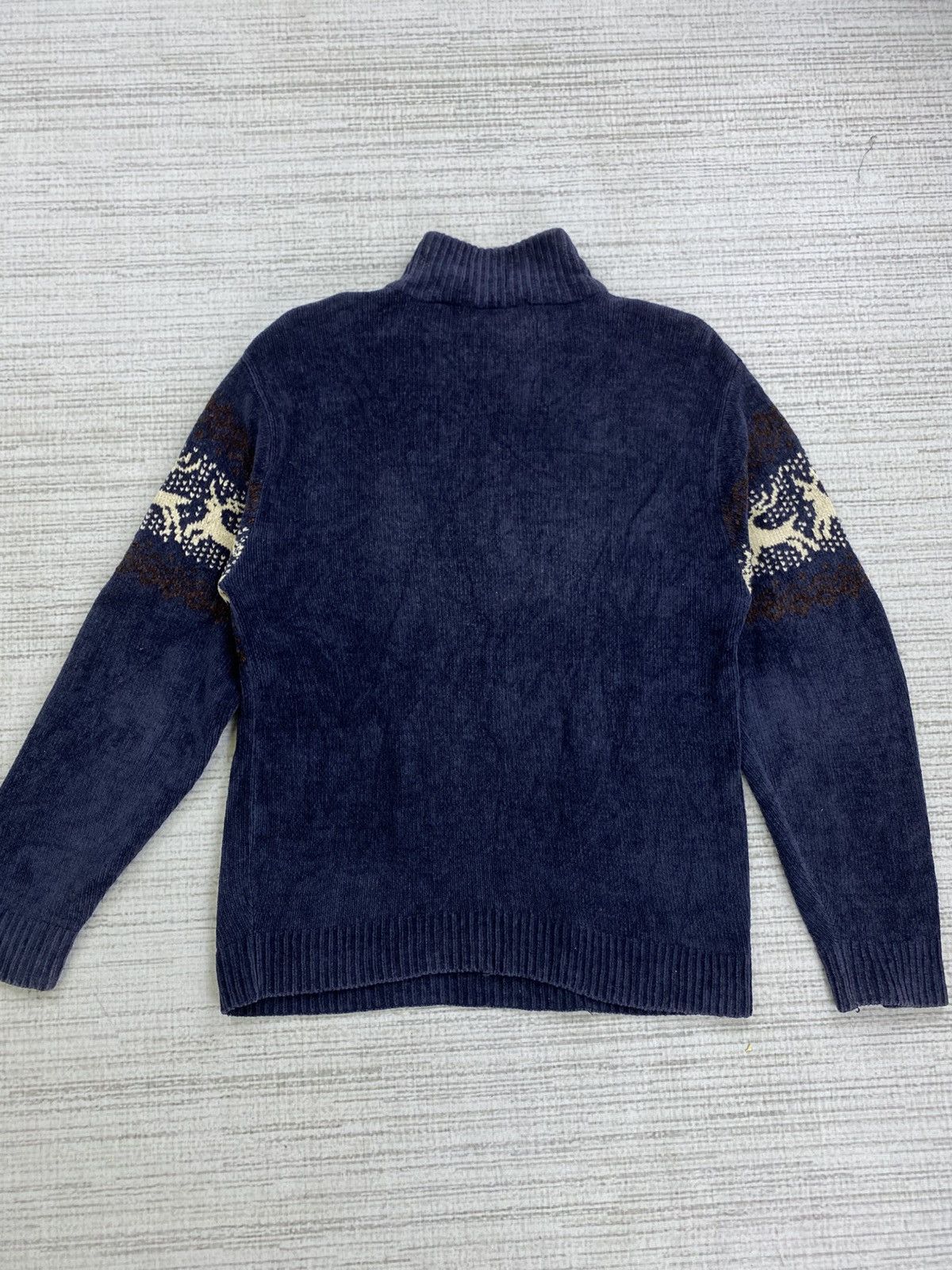 Gianni Valentino × Vintage Vintage Gianni Valentino Halfzipper Knitwear Size US M / EU 48-50 / 2 - 2 Thumbnail