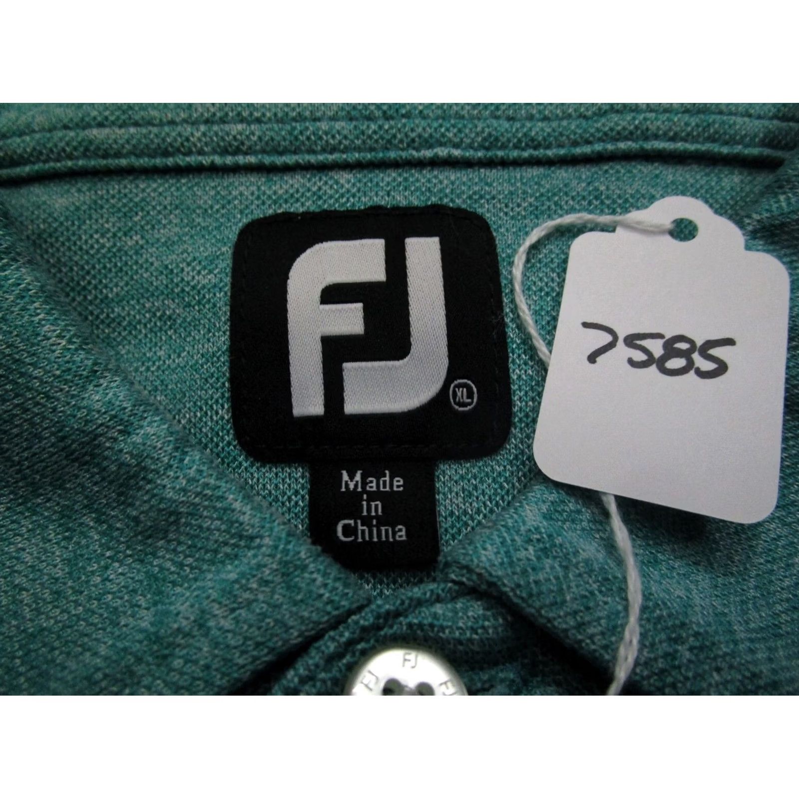 Footjoy FootJoy Polo Shirt Men XL Green Stripe Polo Short Sleeve Logo Golf Sports Casual Shirt Mens Size US XL / EU 56 / 4 - 8 Thumbnail