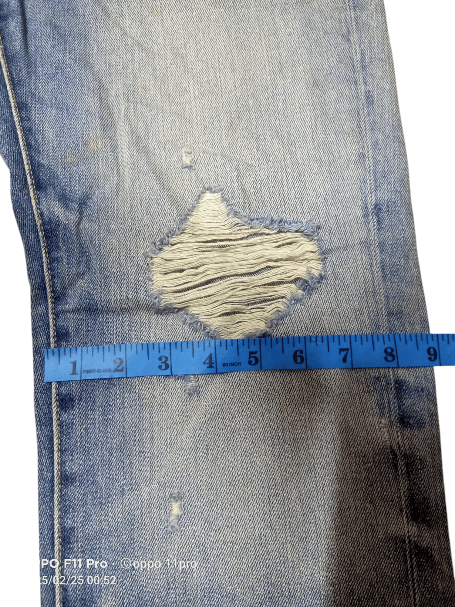 If Six Was Nine × Japanese Brand × Uniqlo Uniqlo Denim Blacktag Distressdenim Size US 32 / EU 48 - 5 Thumbnail