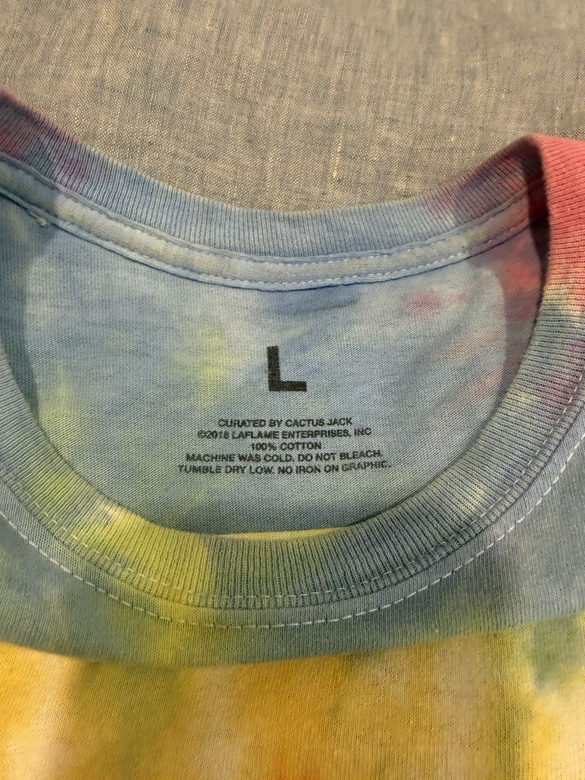 Travis Scott Travis Scott I Went To Astroworld Lollapalooza 2018 Shirt L Size US L / EU 52-54 / 3 - 5 Thumbnail