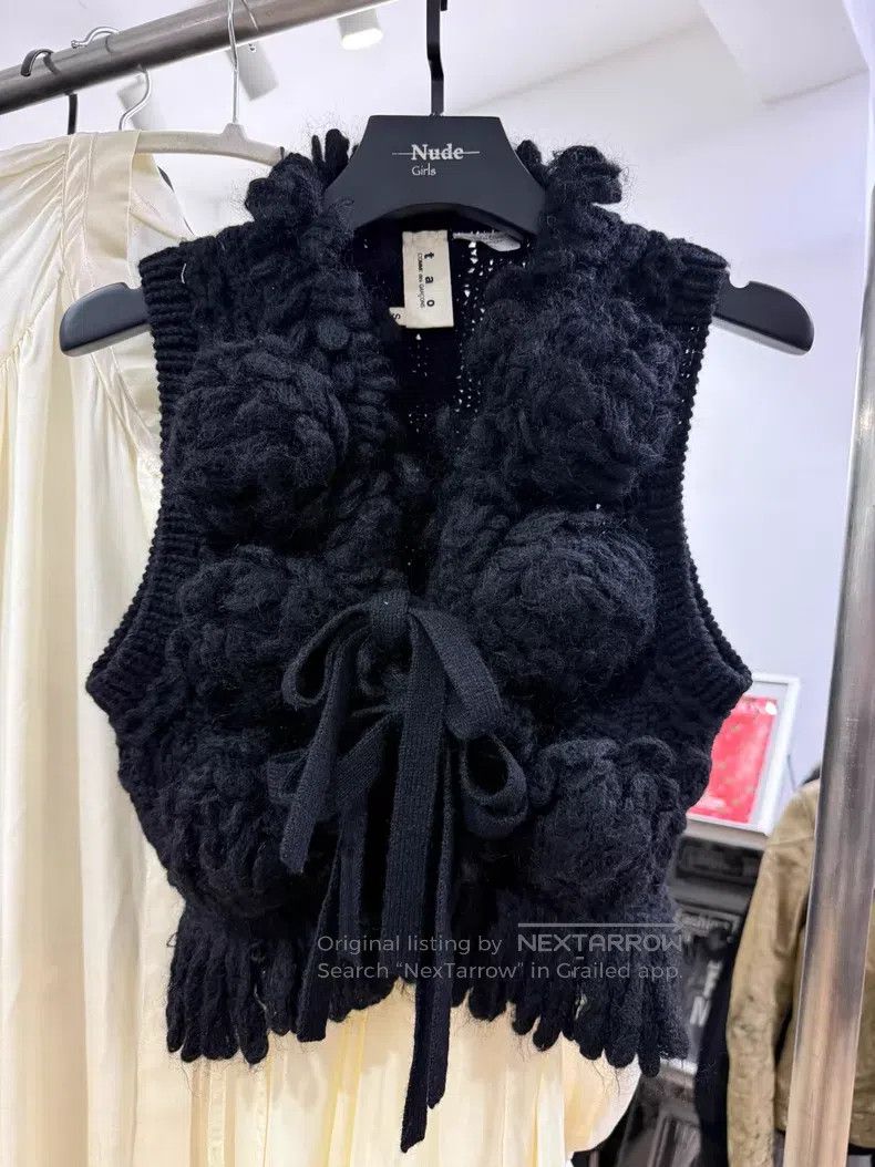 Comme des Garcons Comme des Garcons Rose Vest Size S / US 4 / IT 40 - 1 Thumbnail