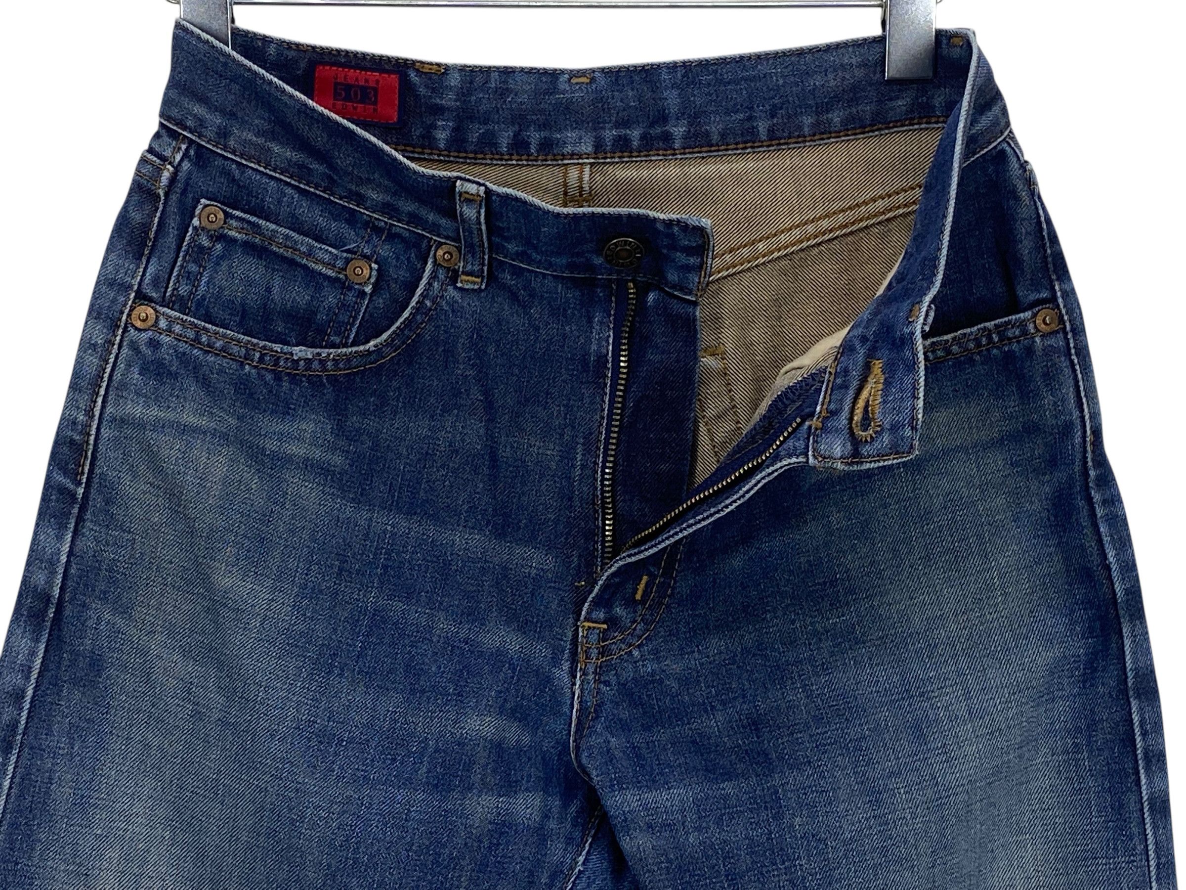 Edwin Edwin 503Z Denim Jeans Distressed Size US 27 - 8 Thumbnail