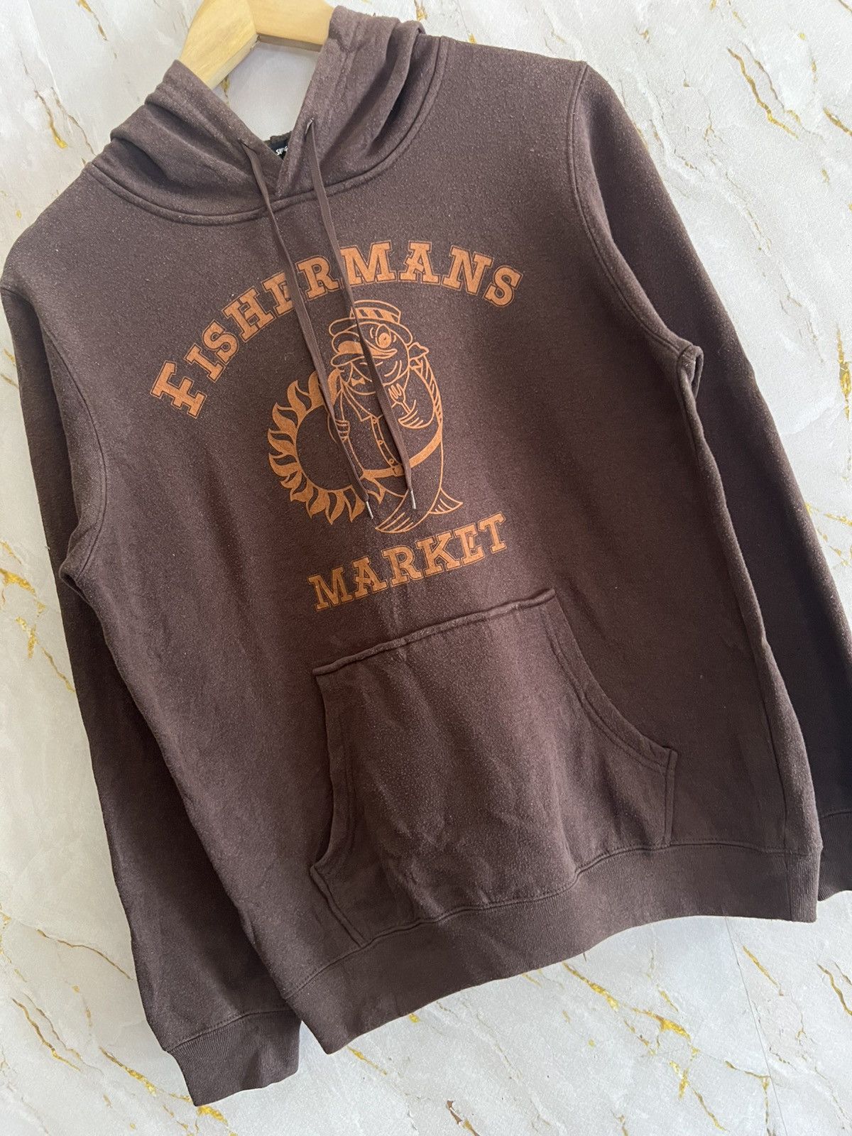 Japanese Brand FISHERMANS MARKET HOODIE Size US M / EU 48-50 / 2 - 3 Thumbnail