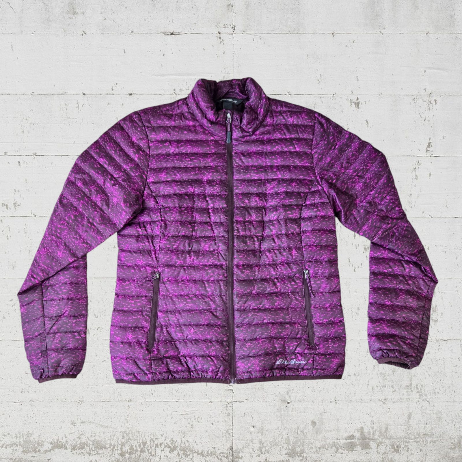Eddie Bauer Eddie Bauer Purple Down Fill Puffer Jacket Size Small Size S / US 4 / IT 40 - 2 Thumbnail