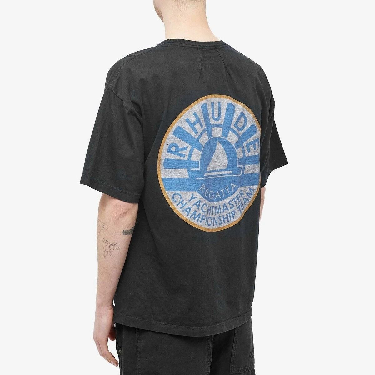 Rhude NEW RHUDE YATCHMASTER BLACK TEE SZ MEDIUM Size US M / EU 48-50 / 2 - 1 Thumbnail
