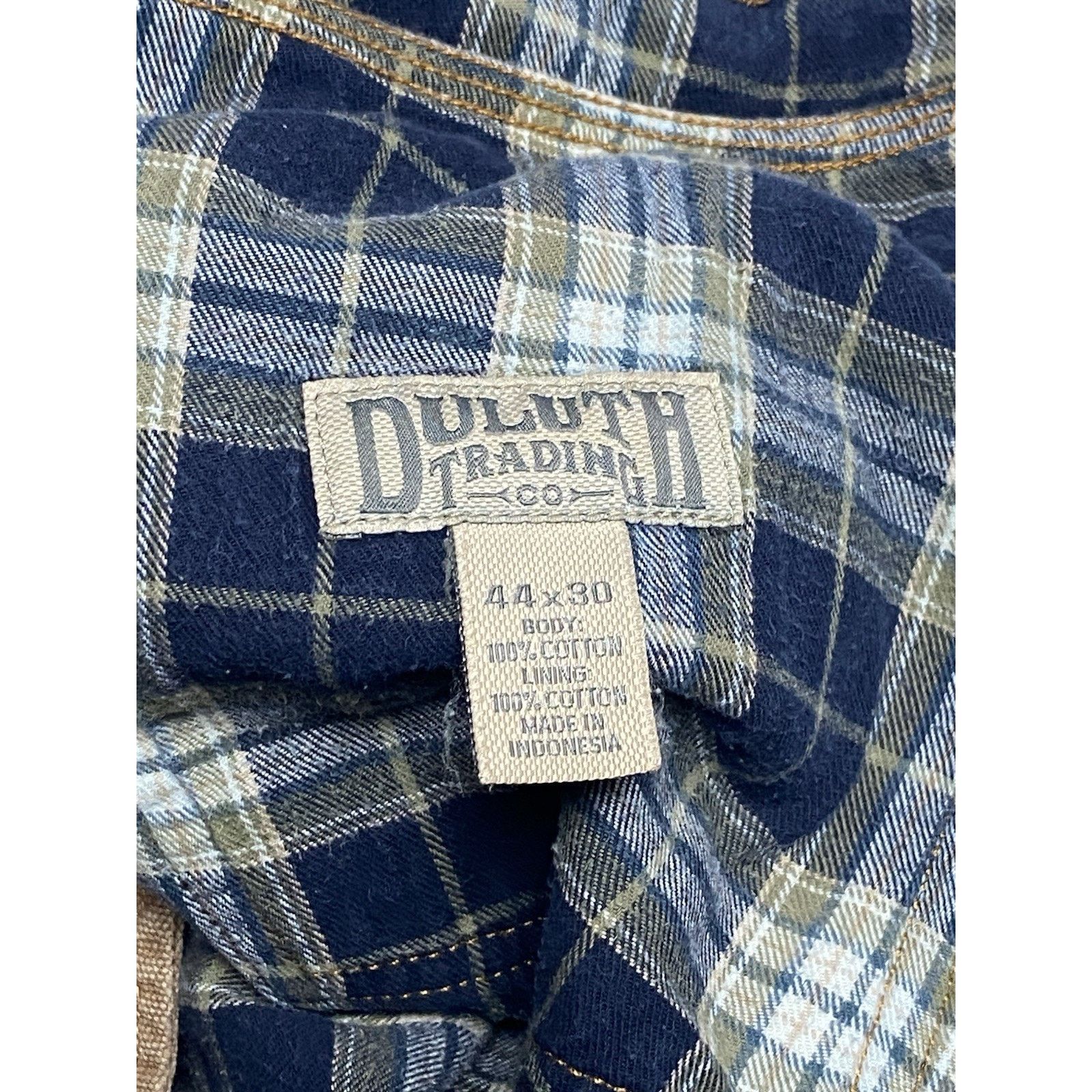Duluth Trading Company Duluth Trading Flannel Lined Jeans Men's Size 44x30 Denim Size US 44 / EU 60 - 3 Thumbnail