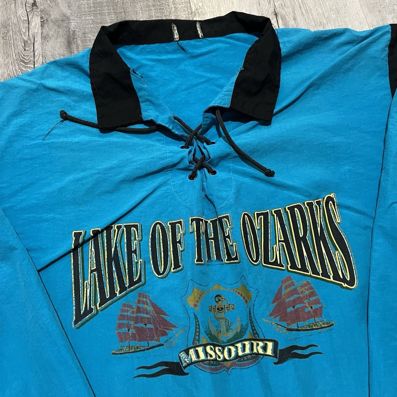 Vintage VTG Lake Of The Ozarks Missouri 80s Lightweight Sweatshirt Size US L / EU 52-54 / 3 - 2 Thumbnail