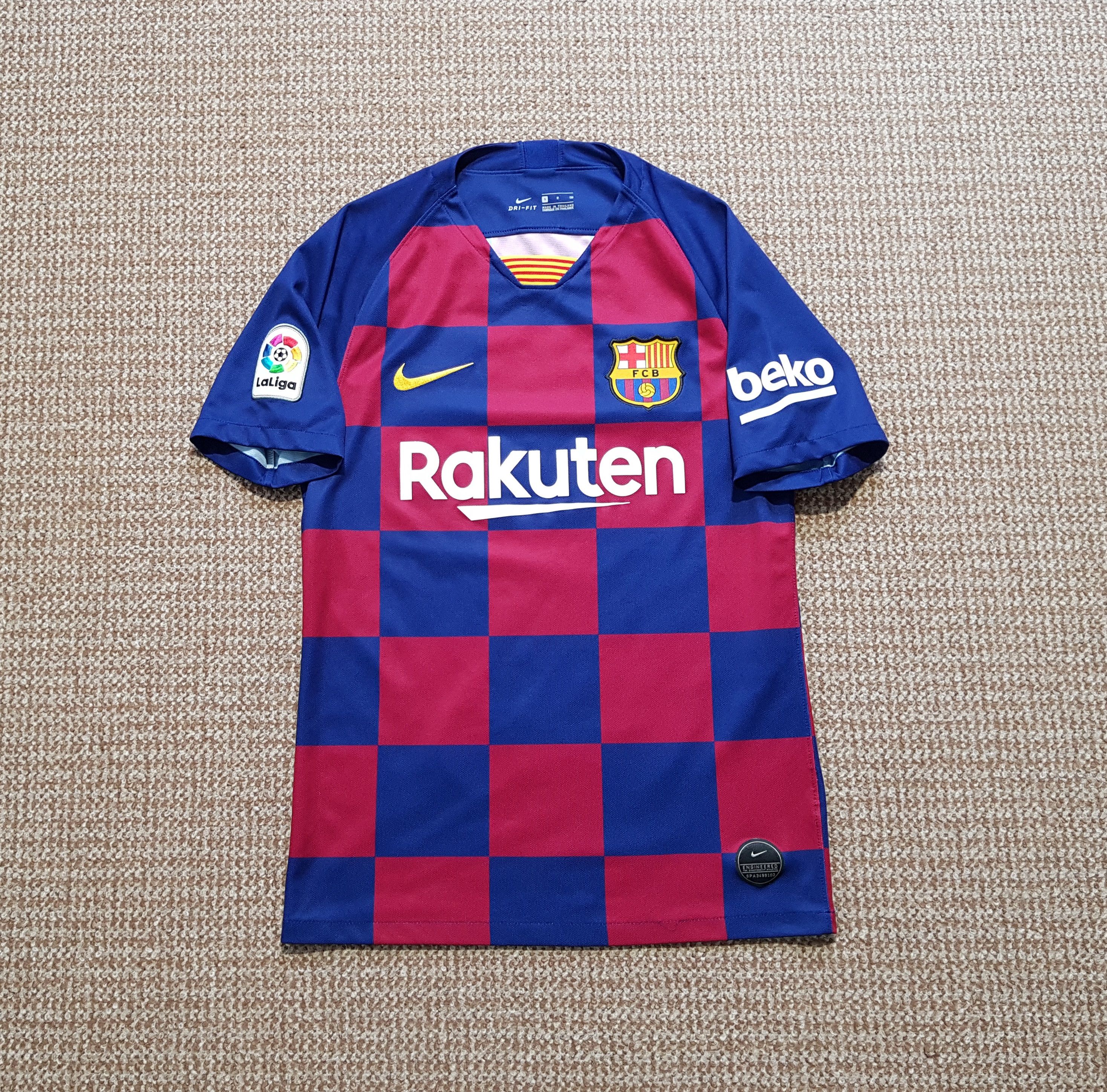 Nike Nike FC Barcelona 2019-20 Home Soccer Football Jersey sz S Size US S / EU 44-46 / 1 - 1 Thumbnail