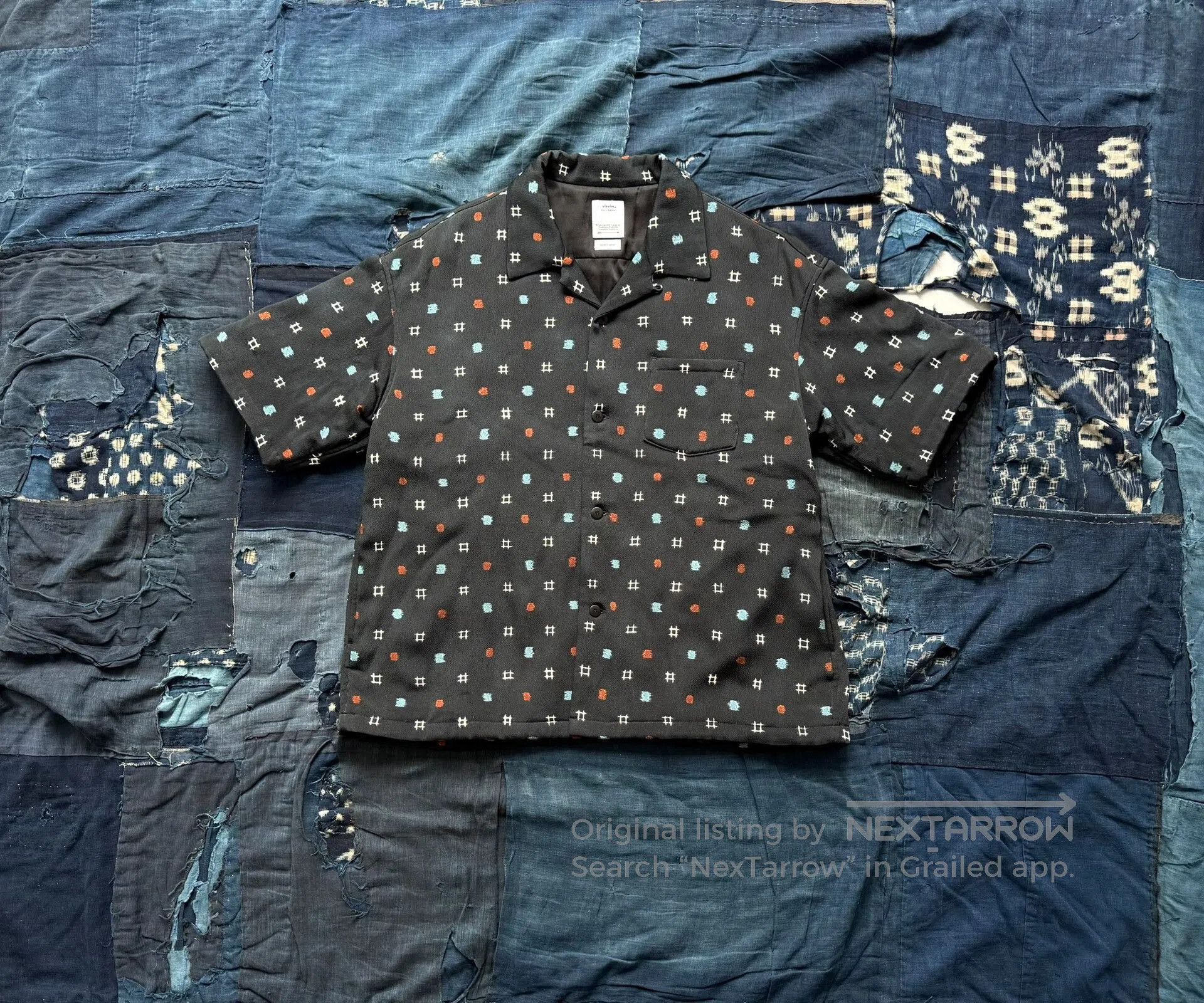 Visvim VISVIM 25SS WALLIS S/S MAWATA SILK SHIRT. Size US M / EU 48-50 / 2 - 1 Thumbnail