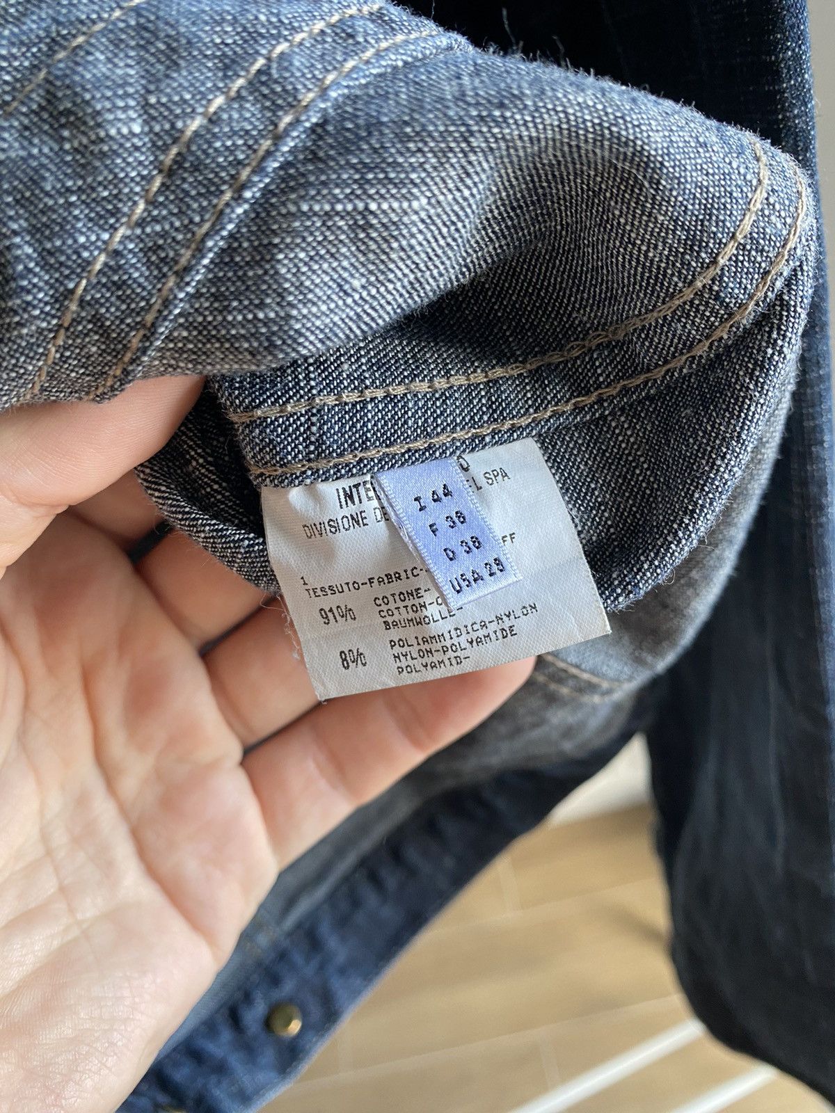 Marithe + Francois Girbaud Marithe Francois Girbaud Denim Jacket Size S / US 4 / IT 40 - 6 Thumbnail