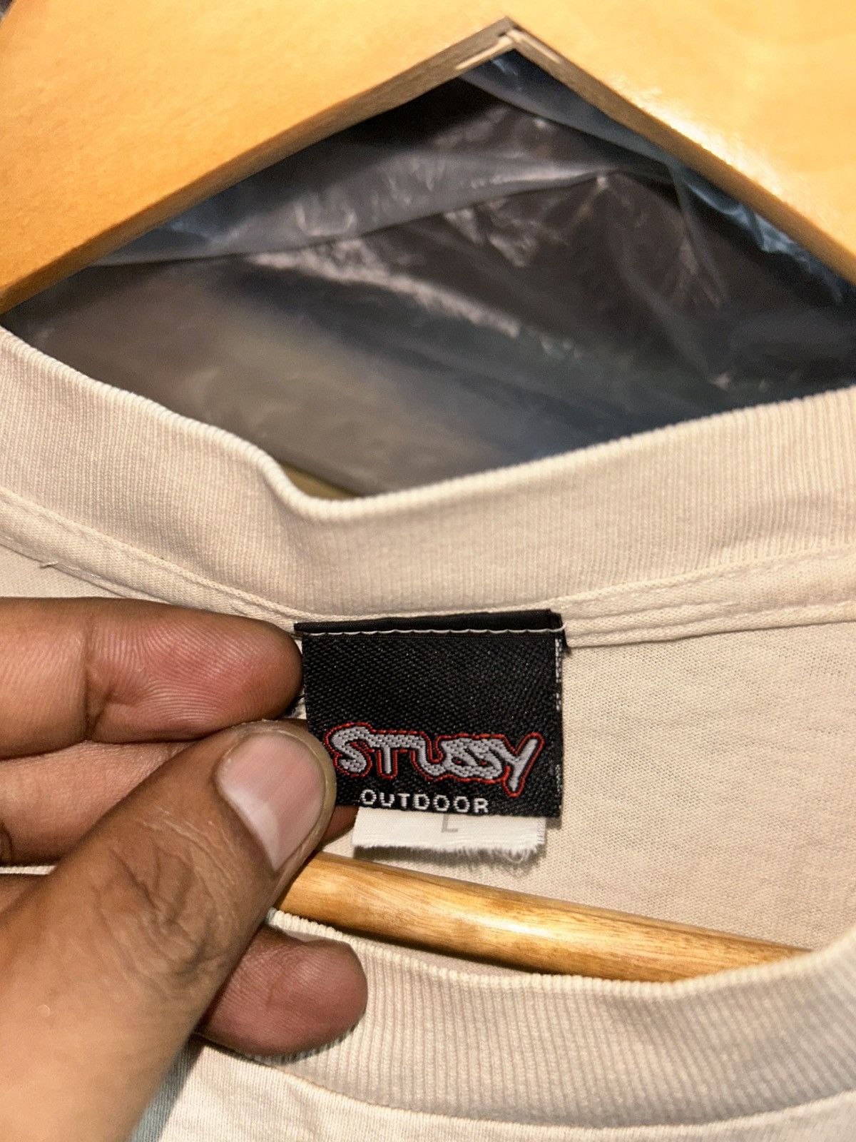 Stussy Outdoor Sticky Man Tee Size US L / EU 52-54 / 3 - 7 Thumbnail