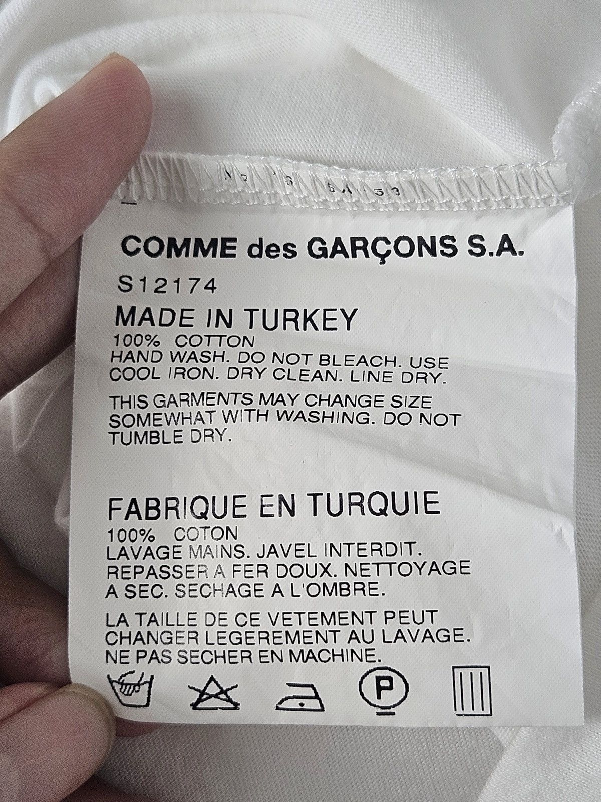 Comme des Garcons Comme des Garcons CDG Patch shirt Size US M / EU 48-50 / 2 - 5 Thumbnail