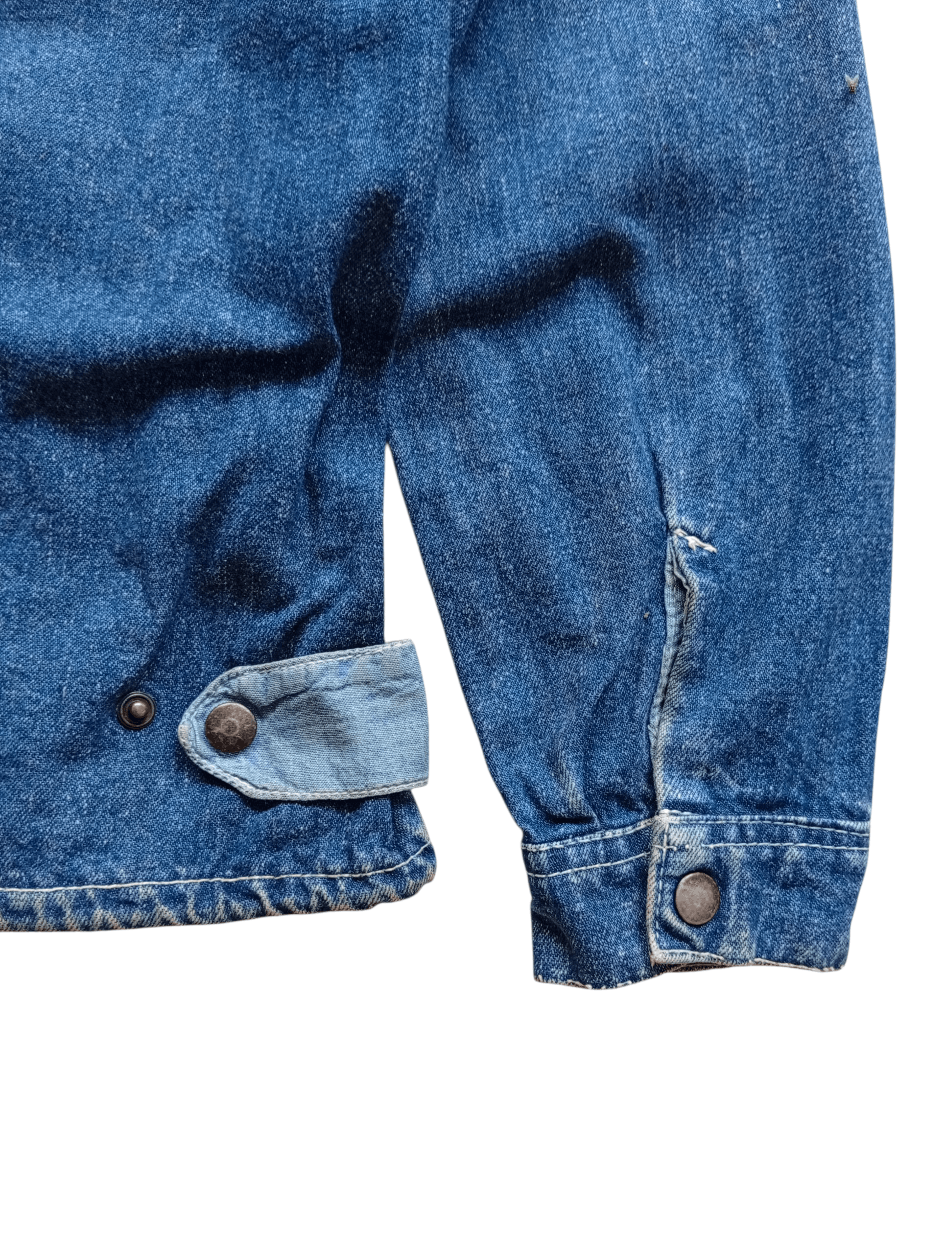Kapital Vintage Kitch sportswear utility denim flight jacket Size US M / EU 48-50 / 2 - 8 Thumbnail