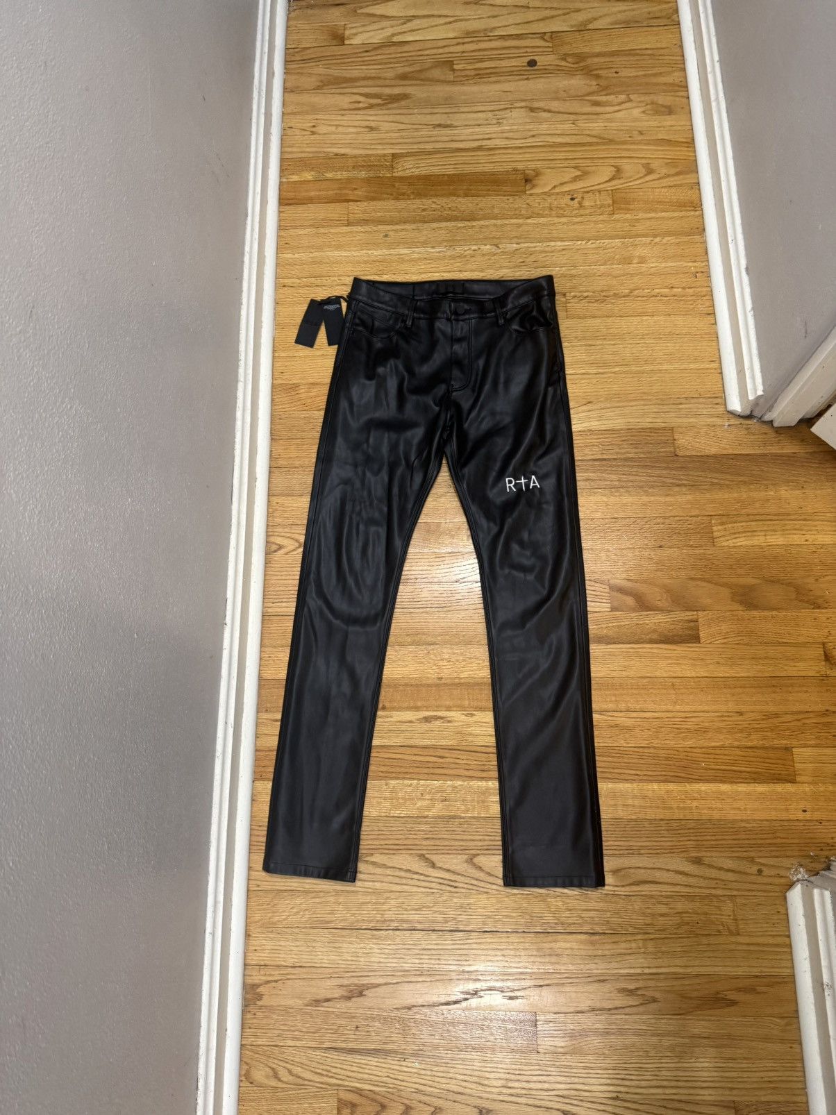 Rta RTA Bryant Faux Leather Pants Size US 30 / EU 46 - 1 Thumbnail