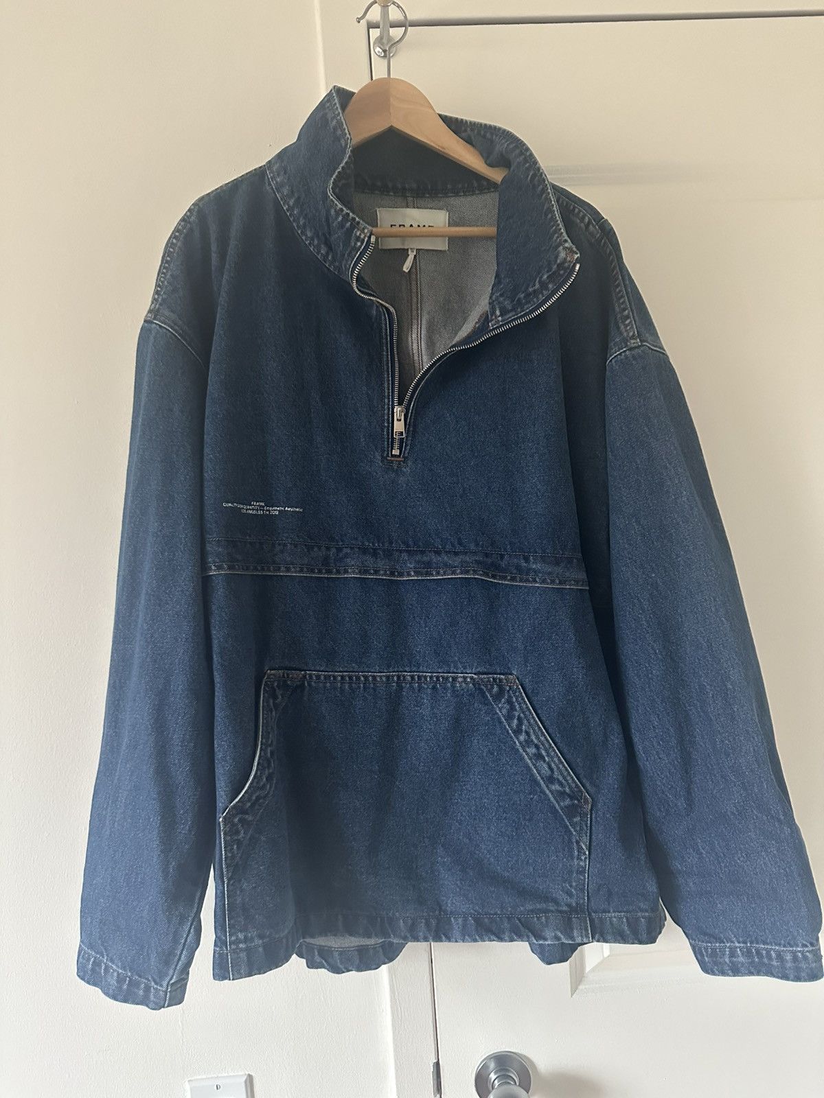 Frame FRAME denim anorak windbreaker Size US XL / EU 56 / 4 - 1 Thumbnail