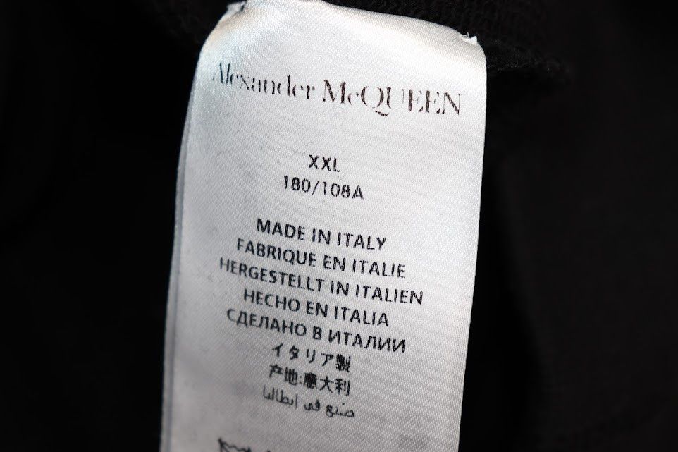 Alexander McQueen o1rshd1 Nylon Padded Combo MA-1 Crewneck Sweater in Black Size US XXL / EU 58 / 5 - 11 Thumbnail