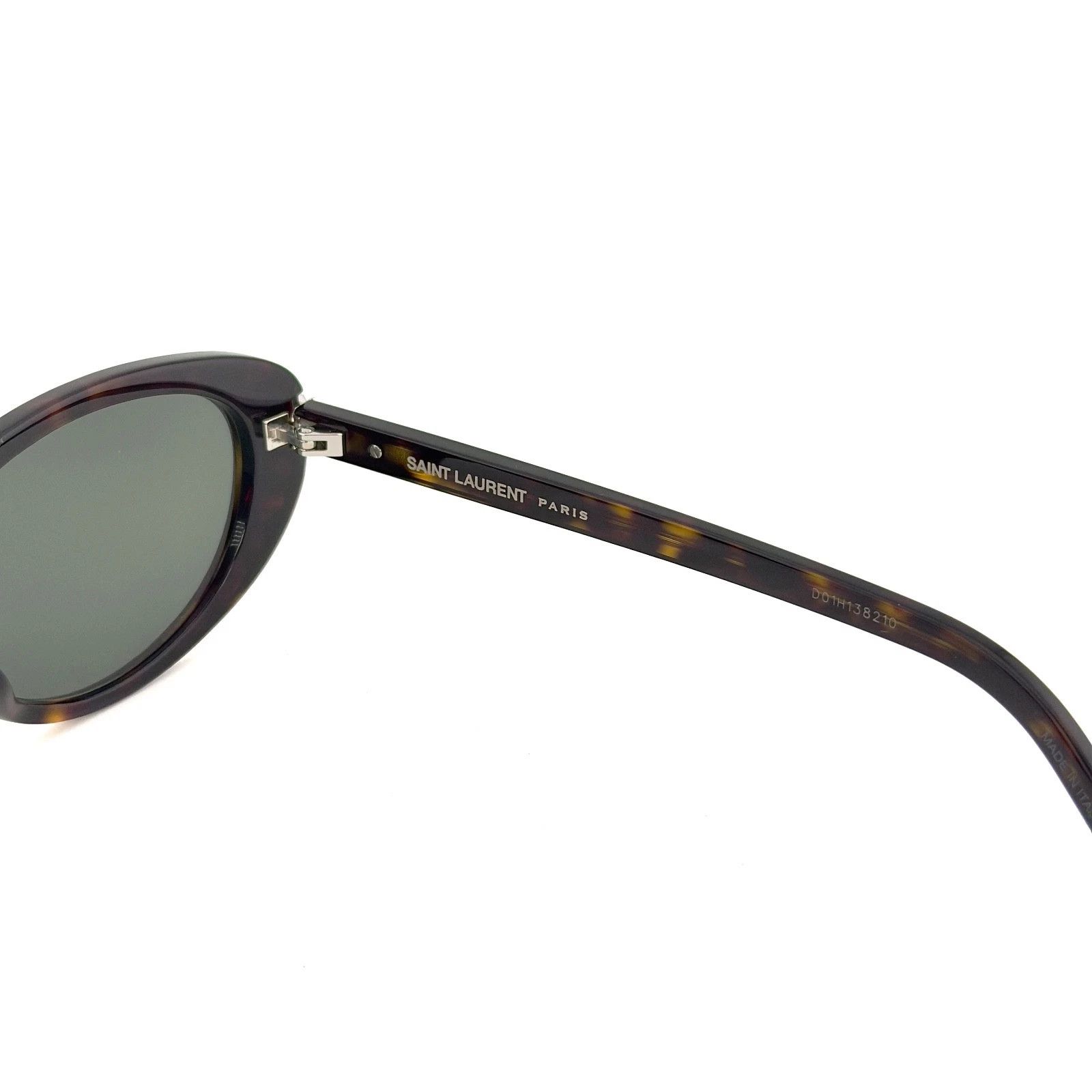 Saint Laurent Paris SAINT LAURENT SHADE SL M154 SLM154 Logo Oval Sunglass 002 Size ONE SIZE - 7 Thumbnail