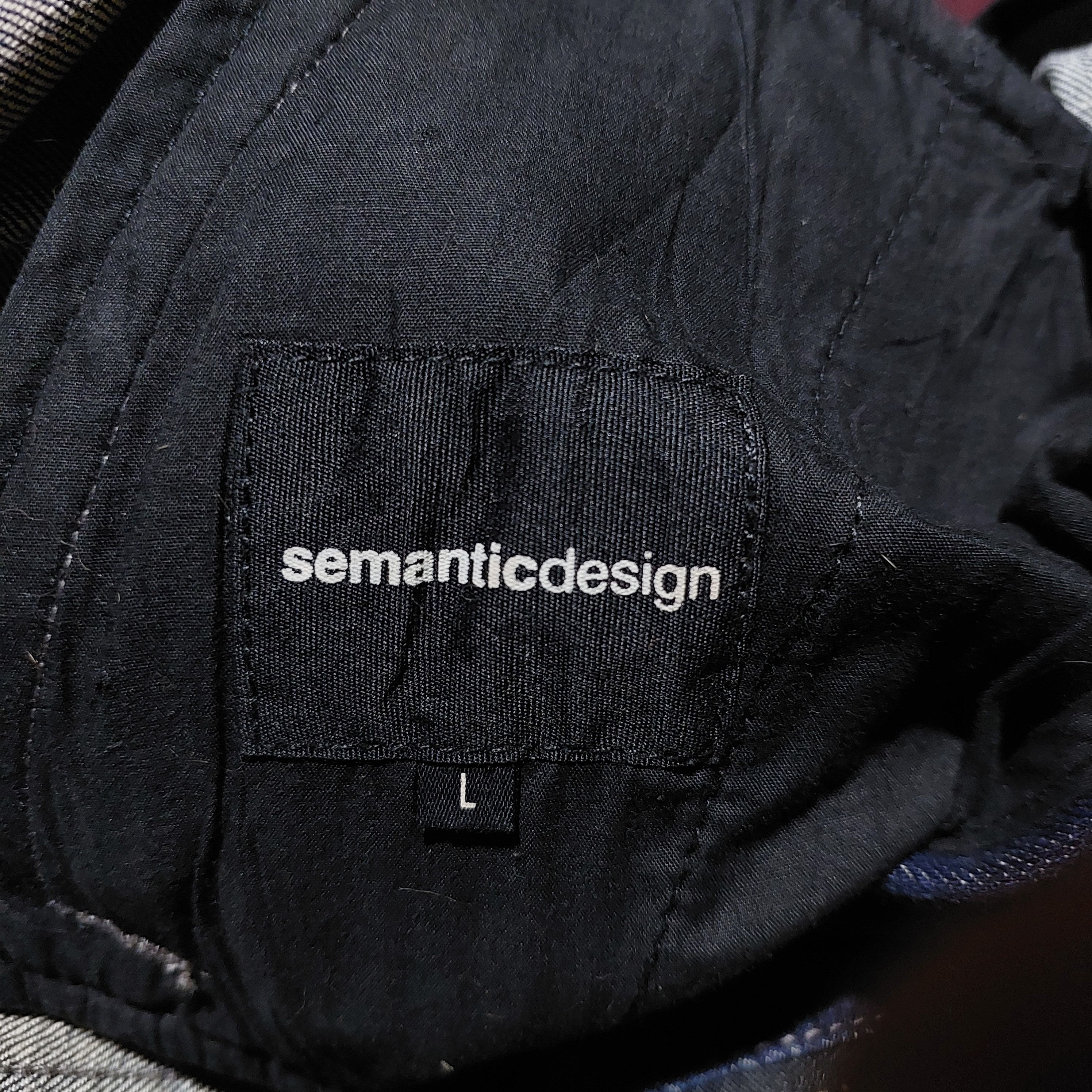 semanticdesign Semantic design asymmetric zip distressed biker denim jacket Size US L / EU 52-54 / 3 - 9 Thumbnail