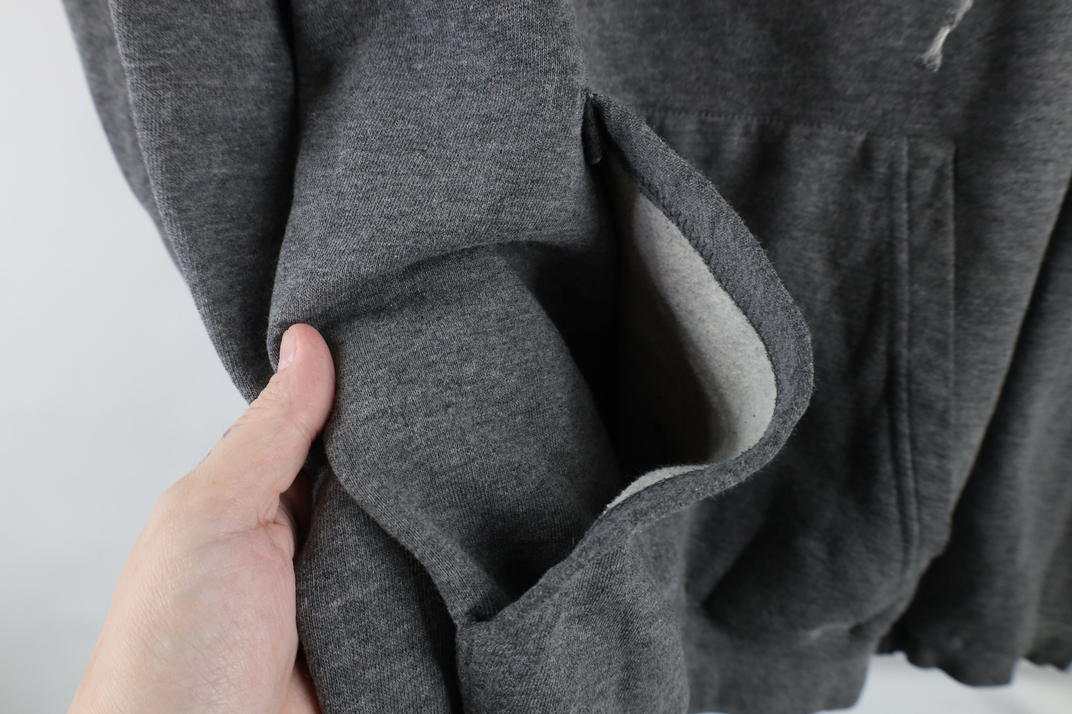 Vintage Vintage 90s Spell Out Ohio State University Hoodie Gray Size US L / EU 52-54 / 3 - 7 Thumbnail