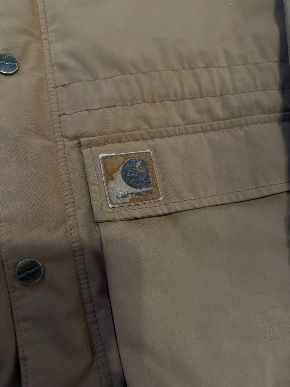 Carhartt Vintage Carhartt jacket men size m brown Mosley Jacket Size US M / EU 48-50 / 2 - 6 Thumbnail