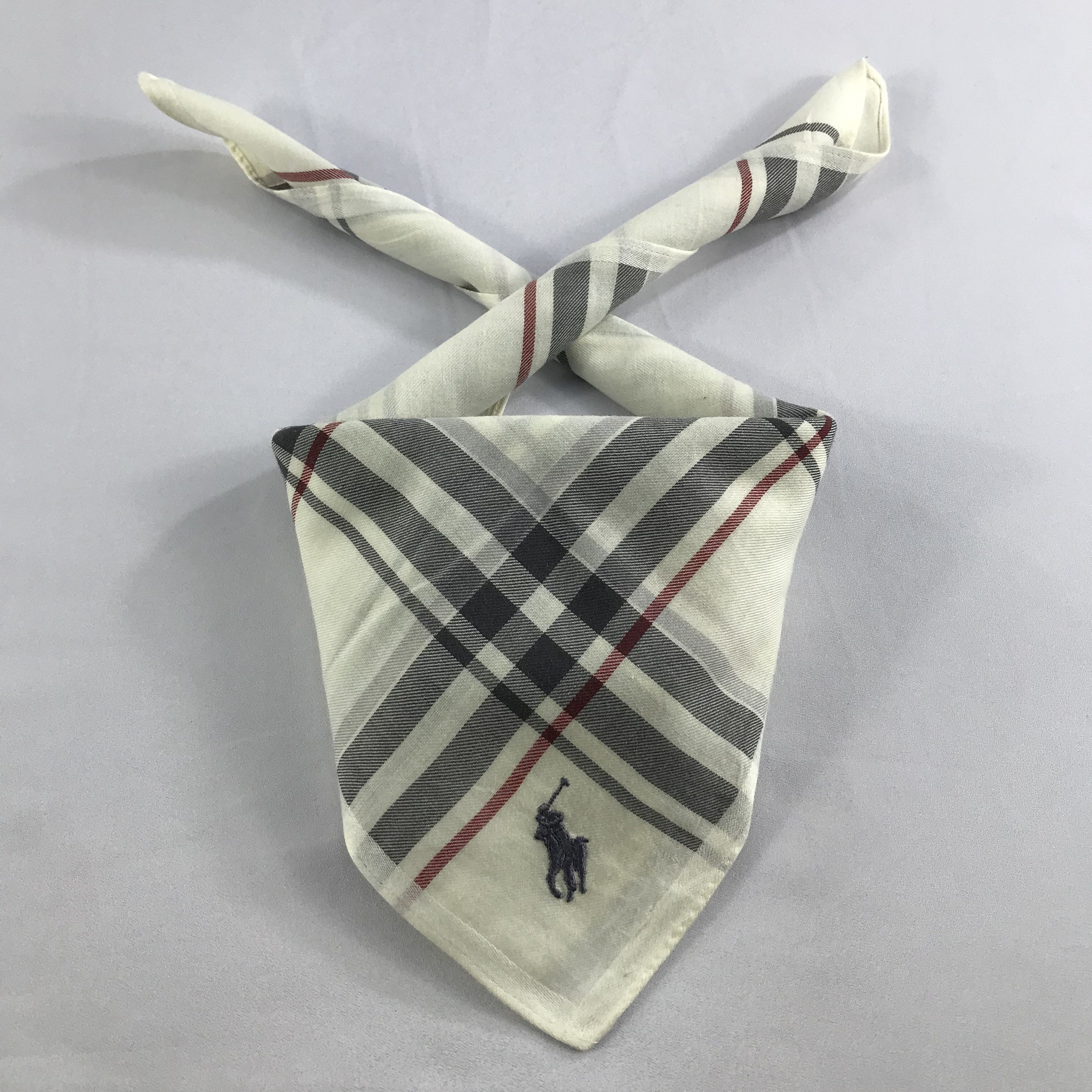 Polo Ralph Lauren × Vintage Polo Ralph Lauren Bandana / Handkerchief /Neckerchief -S2646 Size ONE SIZE - 3 Thumbnail